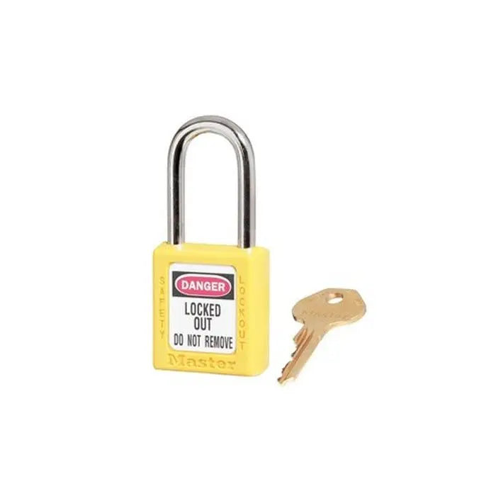 Xenoy 410 Yellow Safety Padlocks - Keyed Alike
