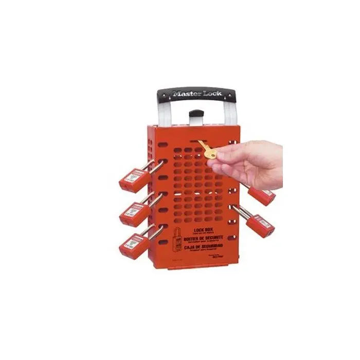 Red Dual Application Group Lock Box