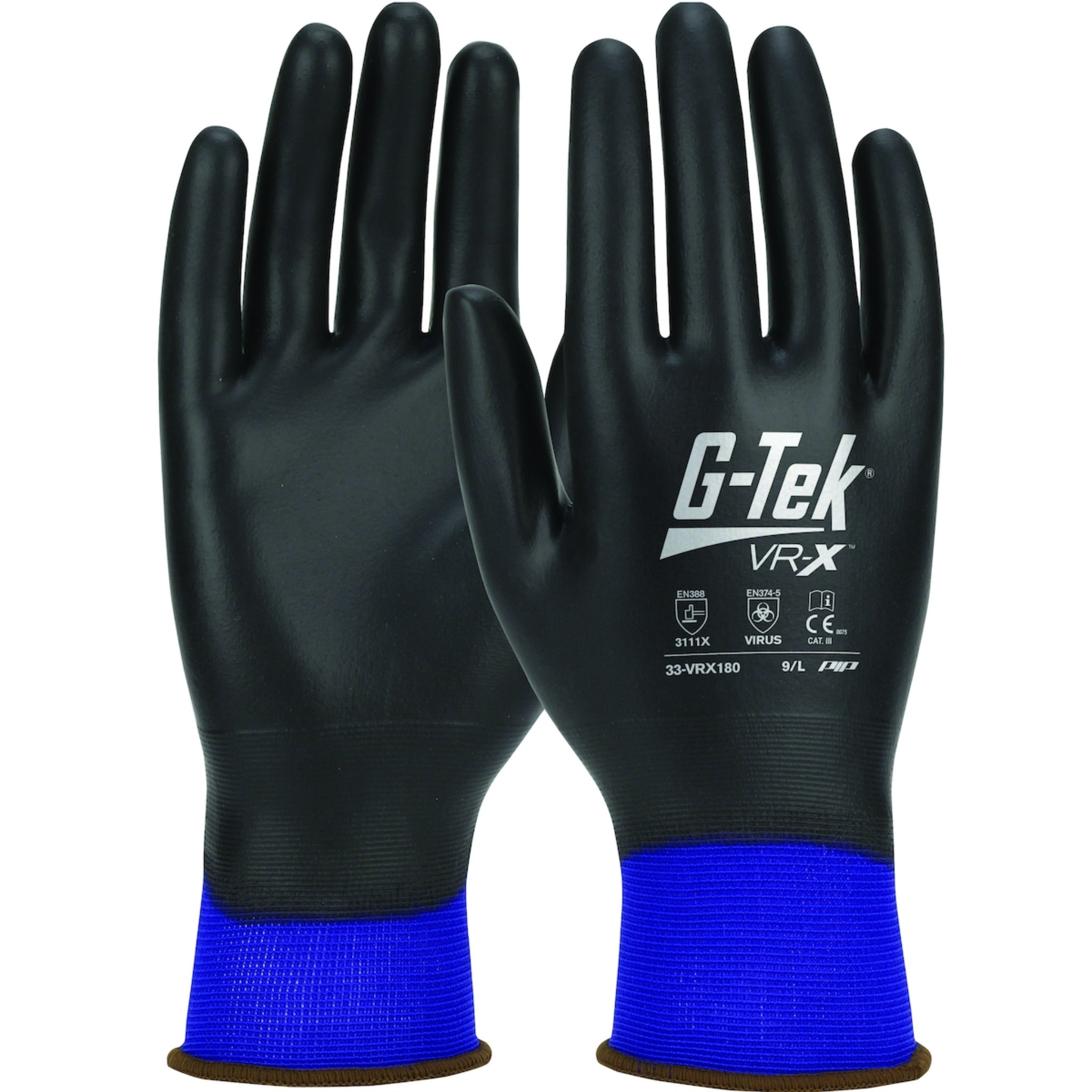 PIP G-Tek VR-X 33-VRX180 Touchscreen Compatible Nylon Glove with Polyurethane Coating_Main_Image