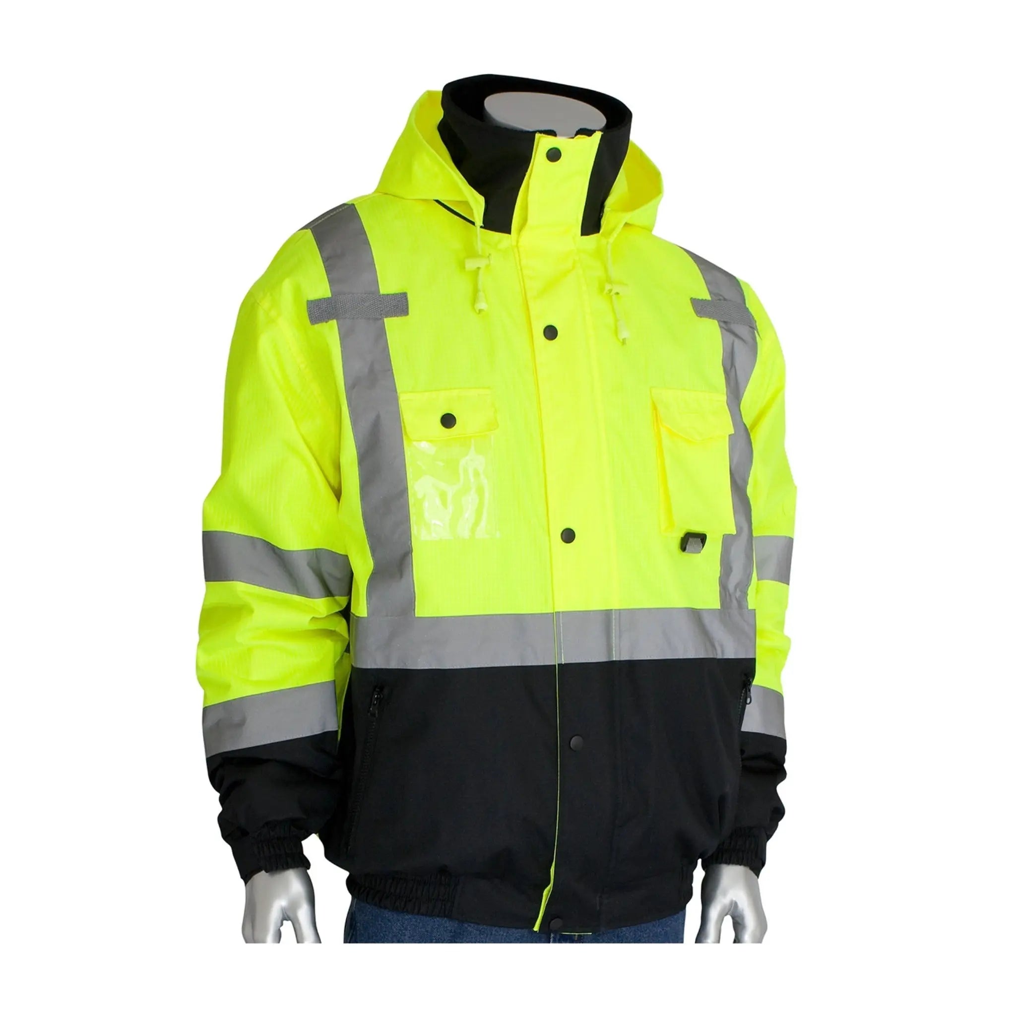 PIP 333-1770-LY Type R Class 3 Rip Stop Premium Plus Bomber Jacket_Main_Image