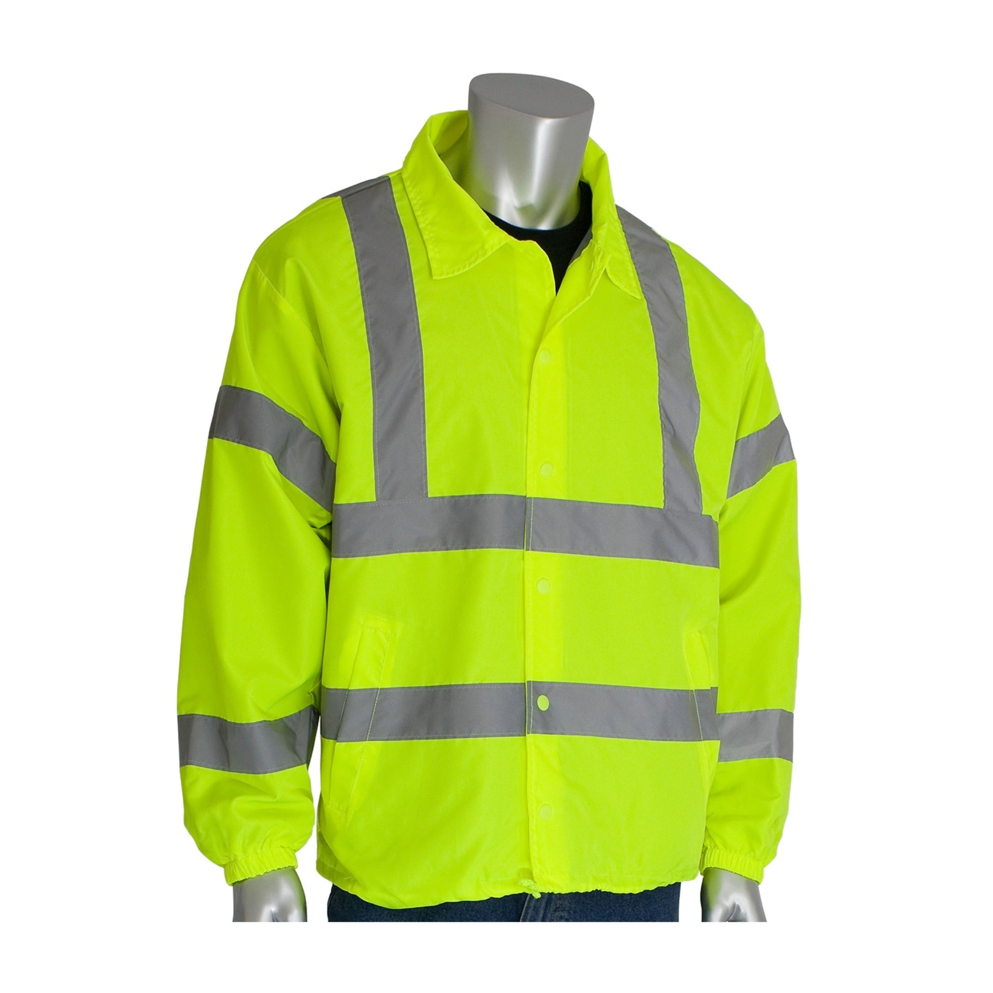 PIP 333-WB ANSI Type R Class 3 Classic Wind Breaker_Yellow_Main_Image