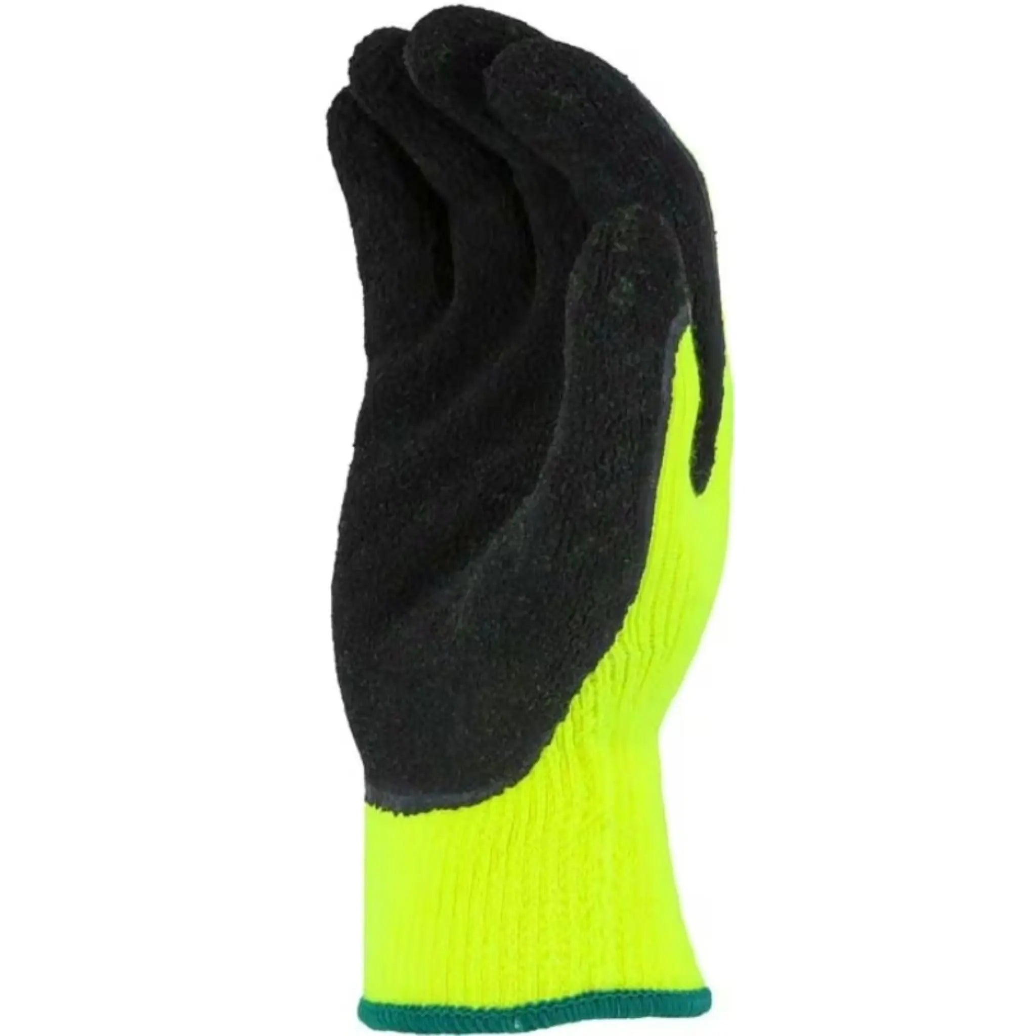 MAJESTIC GLOVE 3396HY Polar Penguin Winter Lined Napped Terry Glove with Foam Latex Dipped Palm-Front-Side