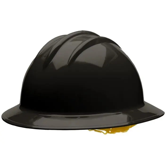 Bullard C34 34BKR 6pt Pinlock Classic Extra Large Full Brim Style Black Hard Hat 20/Case