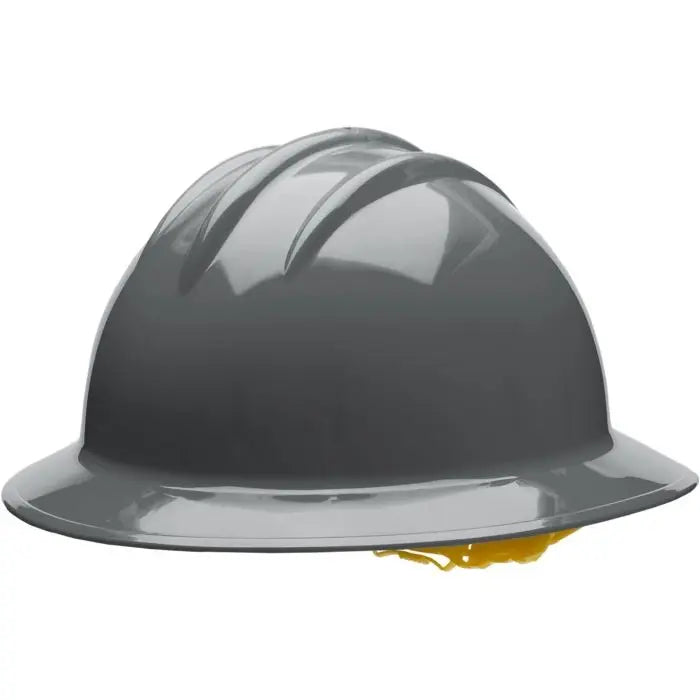 Bullard C35 35DGR 6pt. Ratchet Classic Extra Large Full Brim w/Accessory Slots Dove Grey Hard Hat 20/Case