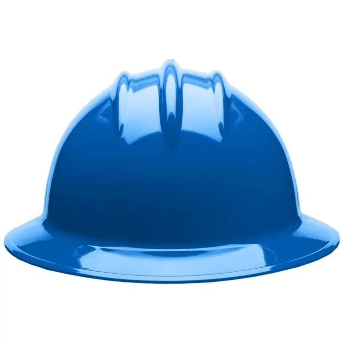 Bullard C35 35PBR 6pt. Ratchet Classic Extra Large Full Brim w/Accessory Slots Pacific Blue Hard Hat 20/Case