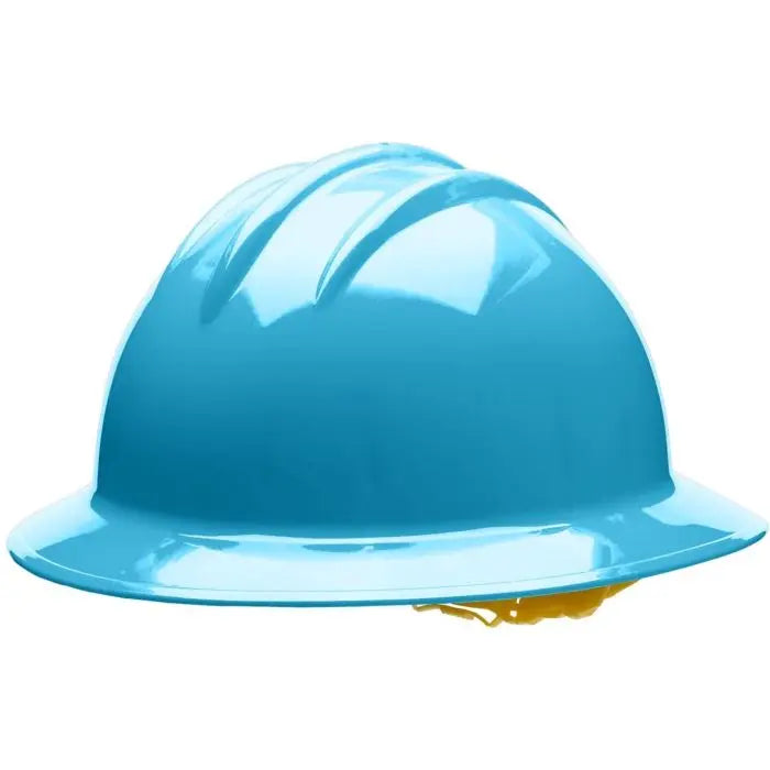 Bullard C33 33SKR 6pt Ratchet Classic Full Brim Style Sky Blue Hard Hat 20/Case