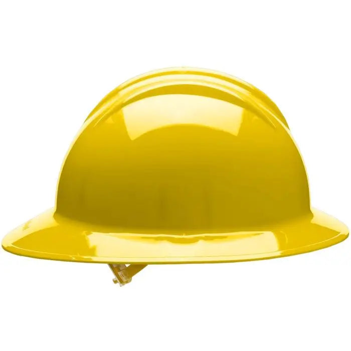 Bullard C33 33YLR 6pt Ratchet Classic Full Brim Style Yellow Hard Hat 20/Case