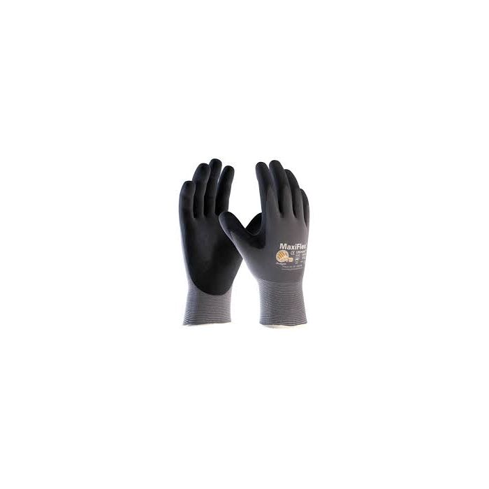 PIP ATG 34-874 Maxiflex Ultimate Gloves Micro Foam Nitrile Coated Palm Coat, 1 Pair