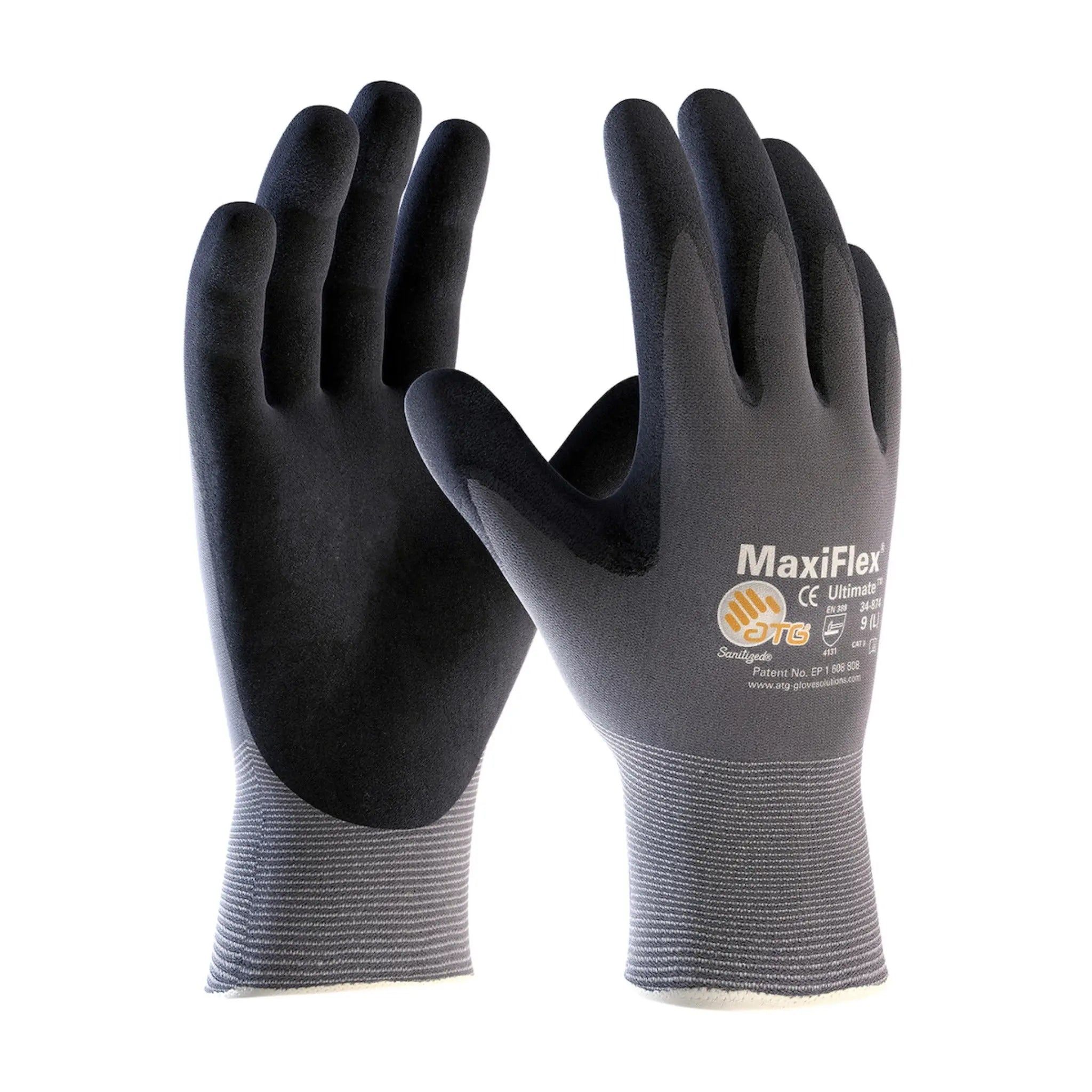 PIP ATG 34-874T MaxiFlex Ultimate Nylon Glove with Nitrile MicroFoam_Main_Image