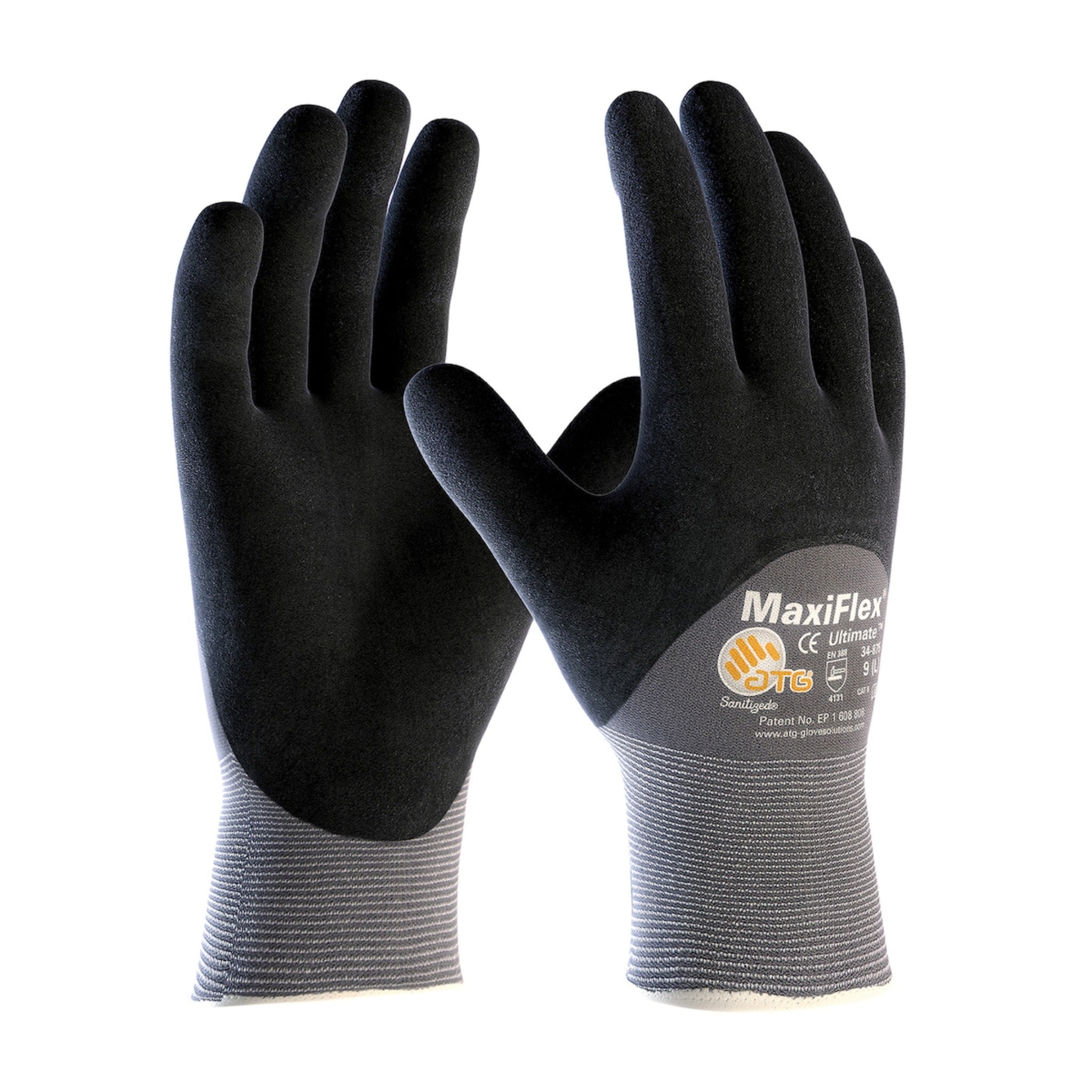 PIP ATG 34-875 MaxiFlex Ultimate Touchscreen Compatible Nylon Glove with MicroFoam Nitrile Coating_Main_Image
