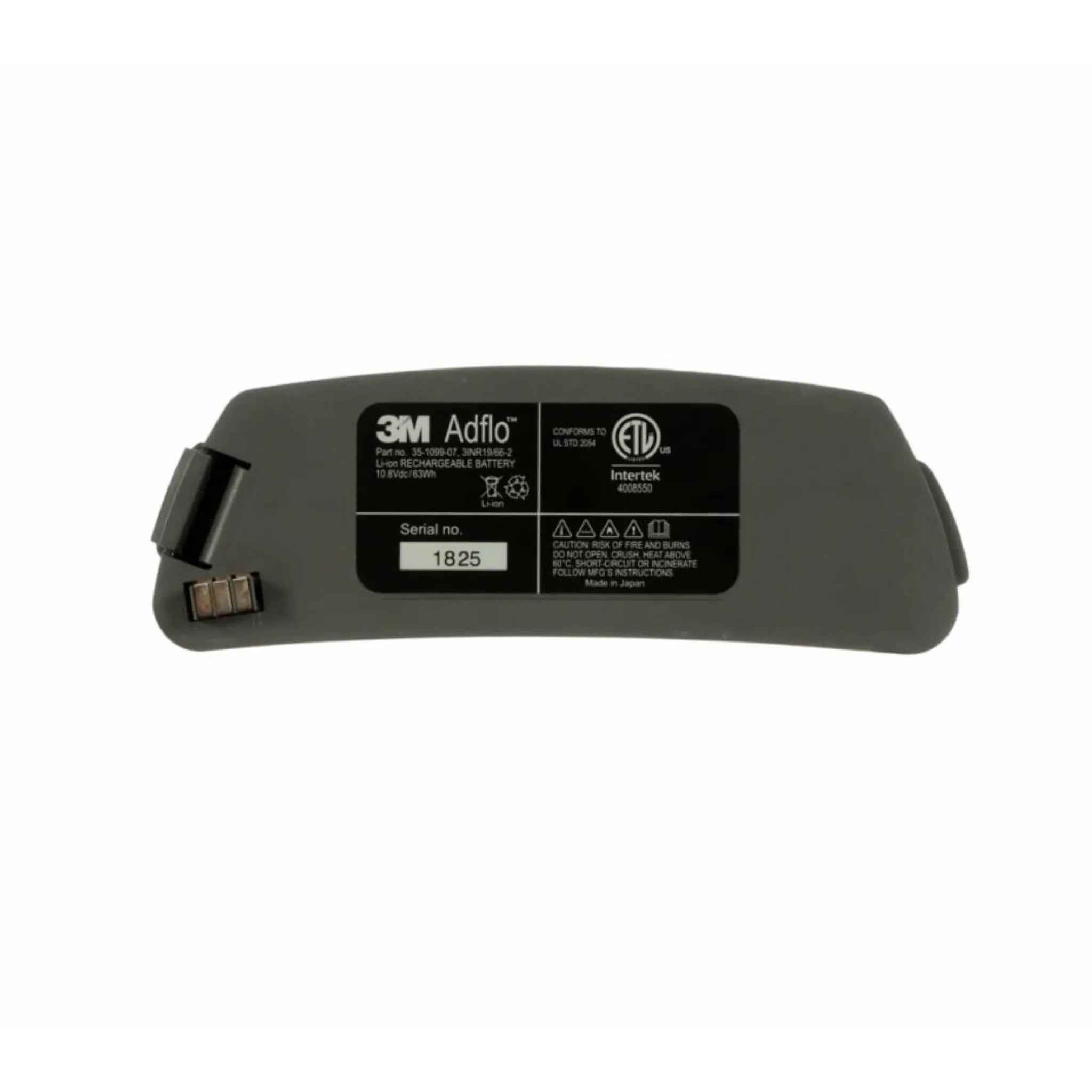 3M™ Adflo™ Powered Air Purifying Respirator Battery 35-1099-07, Lithium Ion-bottom