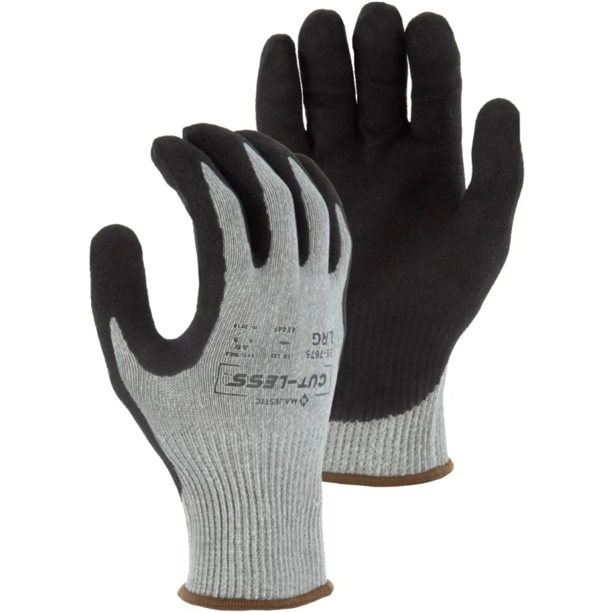 MAJESTIC GLOVE 35-7675 Cut-Less Korplex Glove with Sandy Nitrile Palm-Main-Image