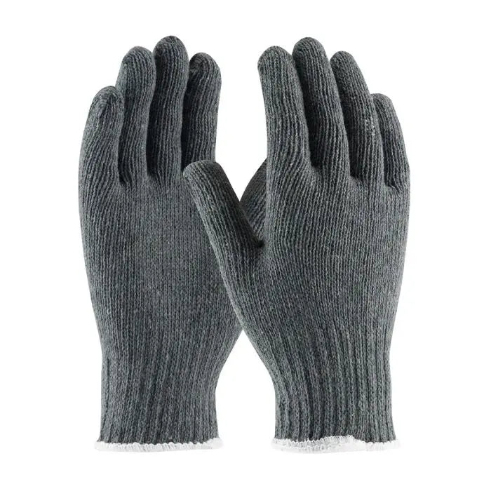 PIP 35-C500 Medium Weight Seamless Knit Glove, Gray, Box of 12
