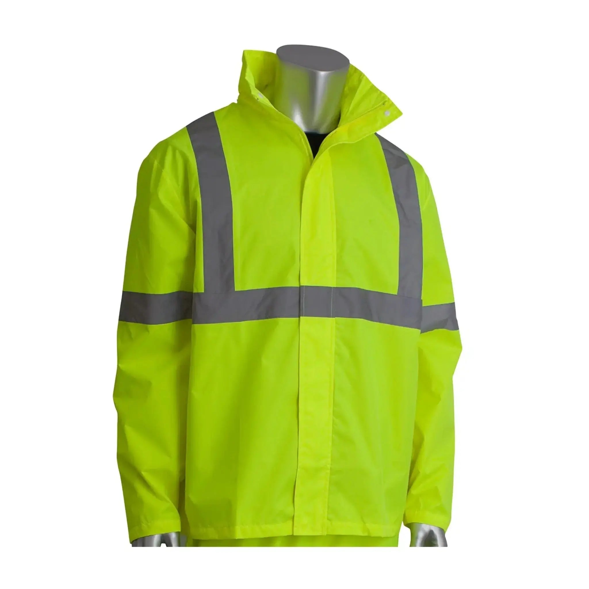 PIP Falcon Viz 353-1000 ANSI Type R Class 3 Two-Piece Value Rainsuit Set_LY_TOP