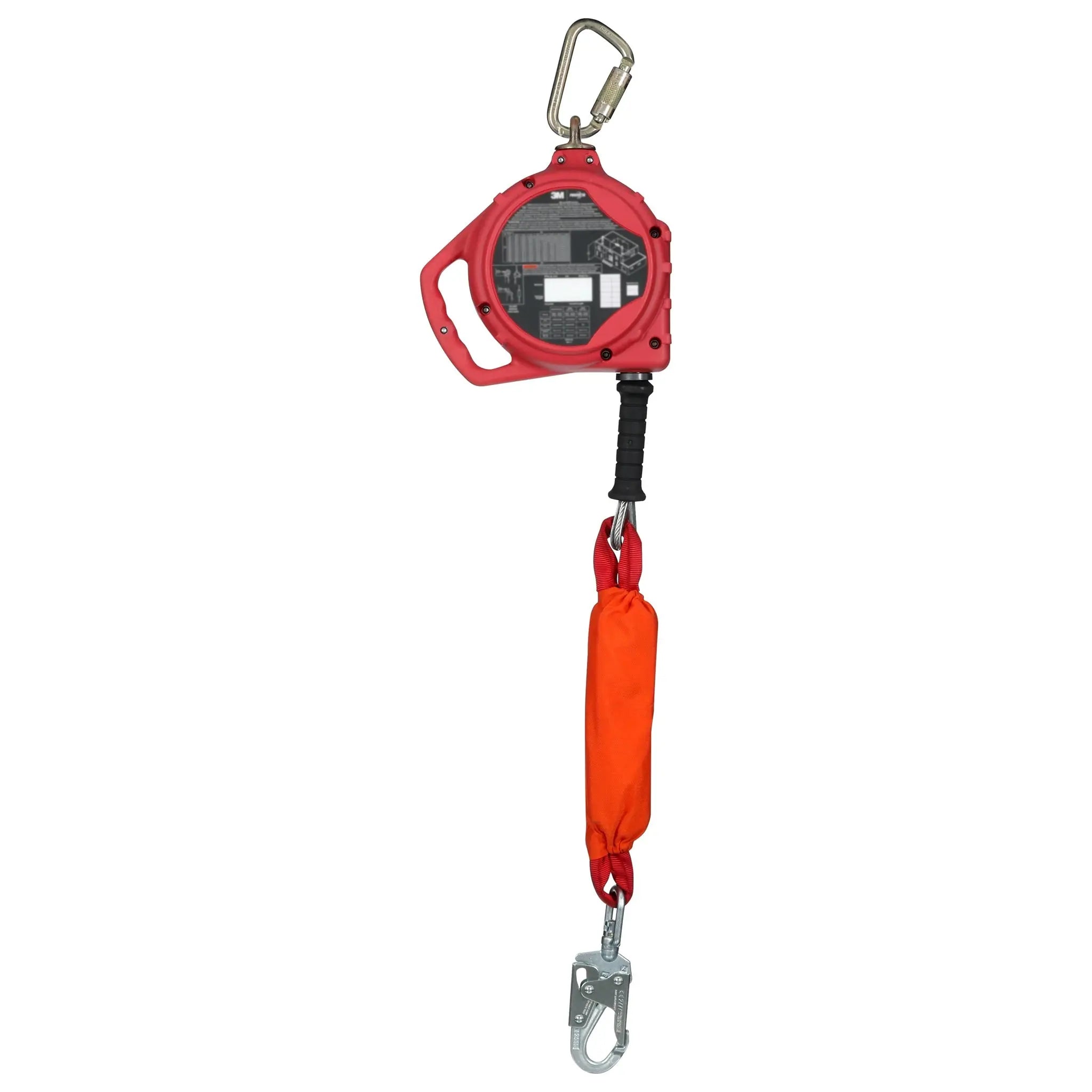 3M Protecta 3590046 Edge Self-Retracting Lifeline, Galvanized Cable, Steel Swivel Snap Hook, 20 ft, Class 2, ANSI, 1 Each