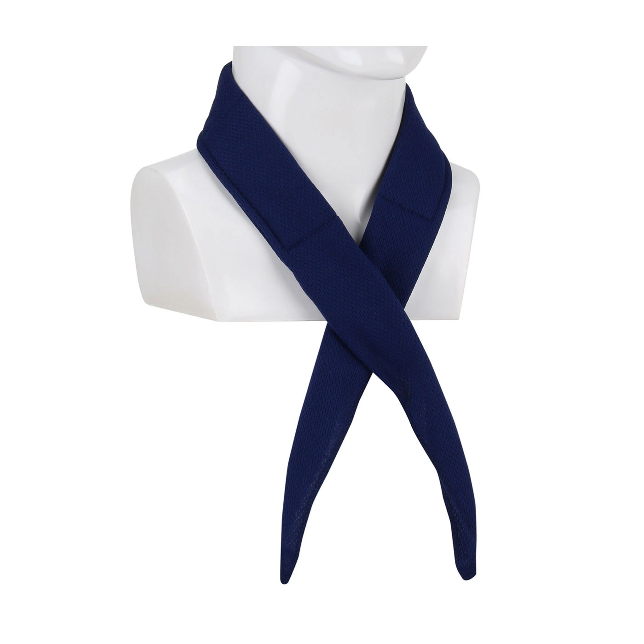 PIP EZ-Cool 393-EZ201-NVY Evaporative Mesh Cooling Bandana_Neck