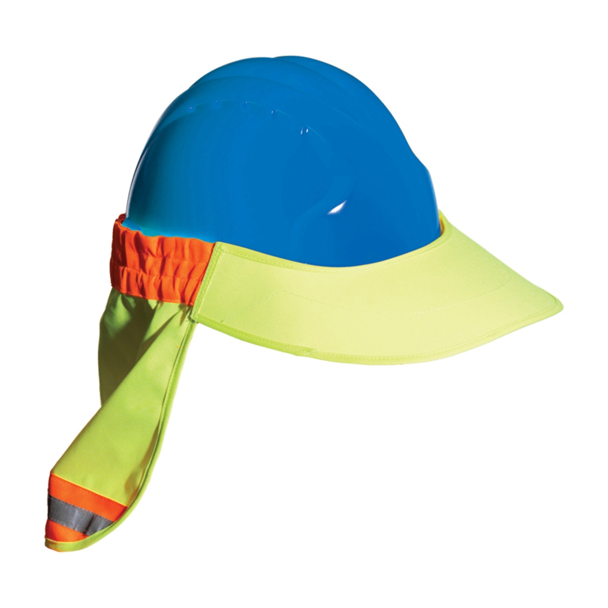 PIP EZ-Cool 396-800-YEL Hard Hat Visor and Neck Shade_side