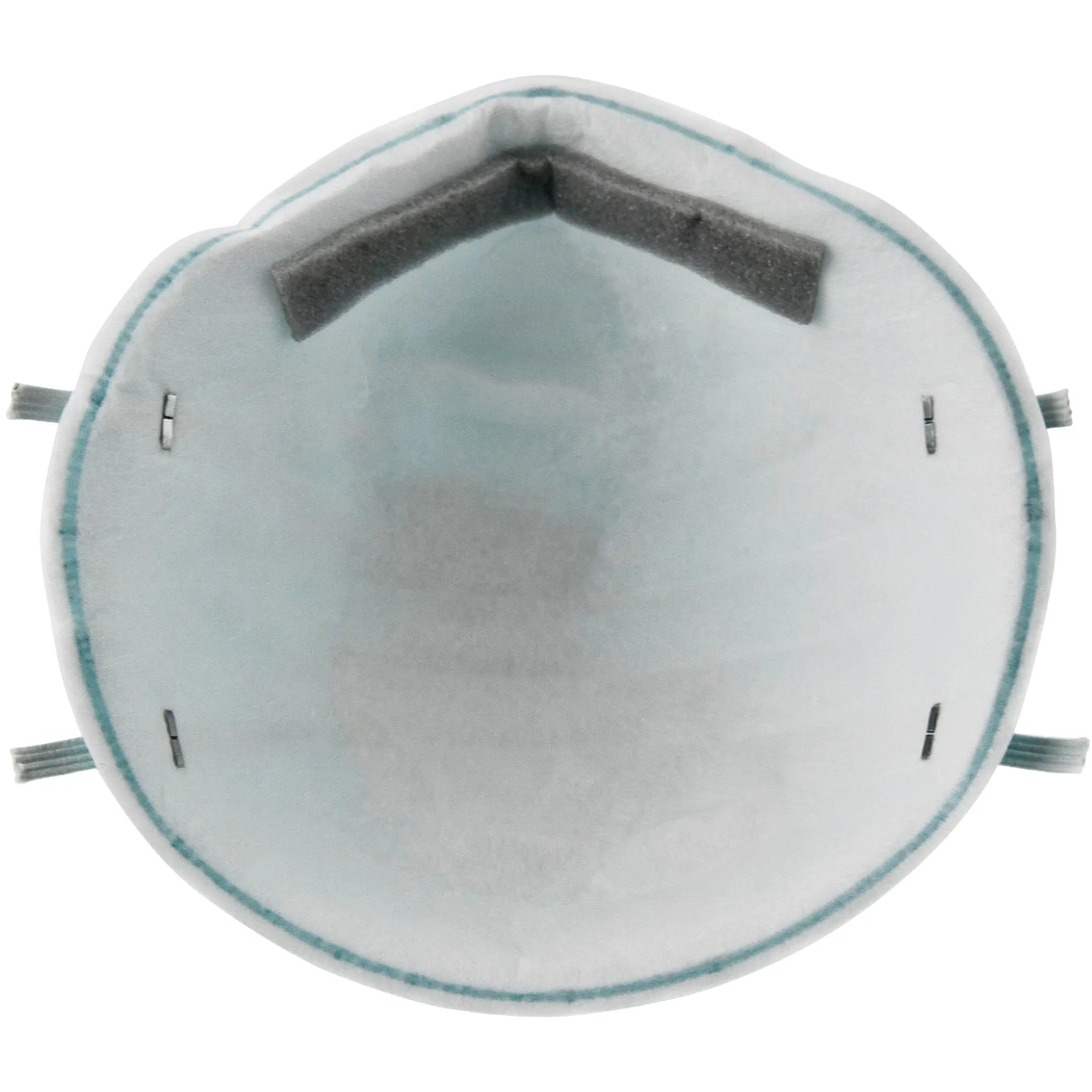 3M 1860 N95 Health Care Particulate Respirator and Surgical Mask, back view