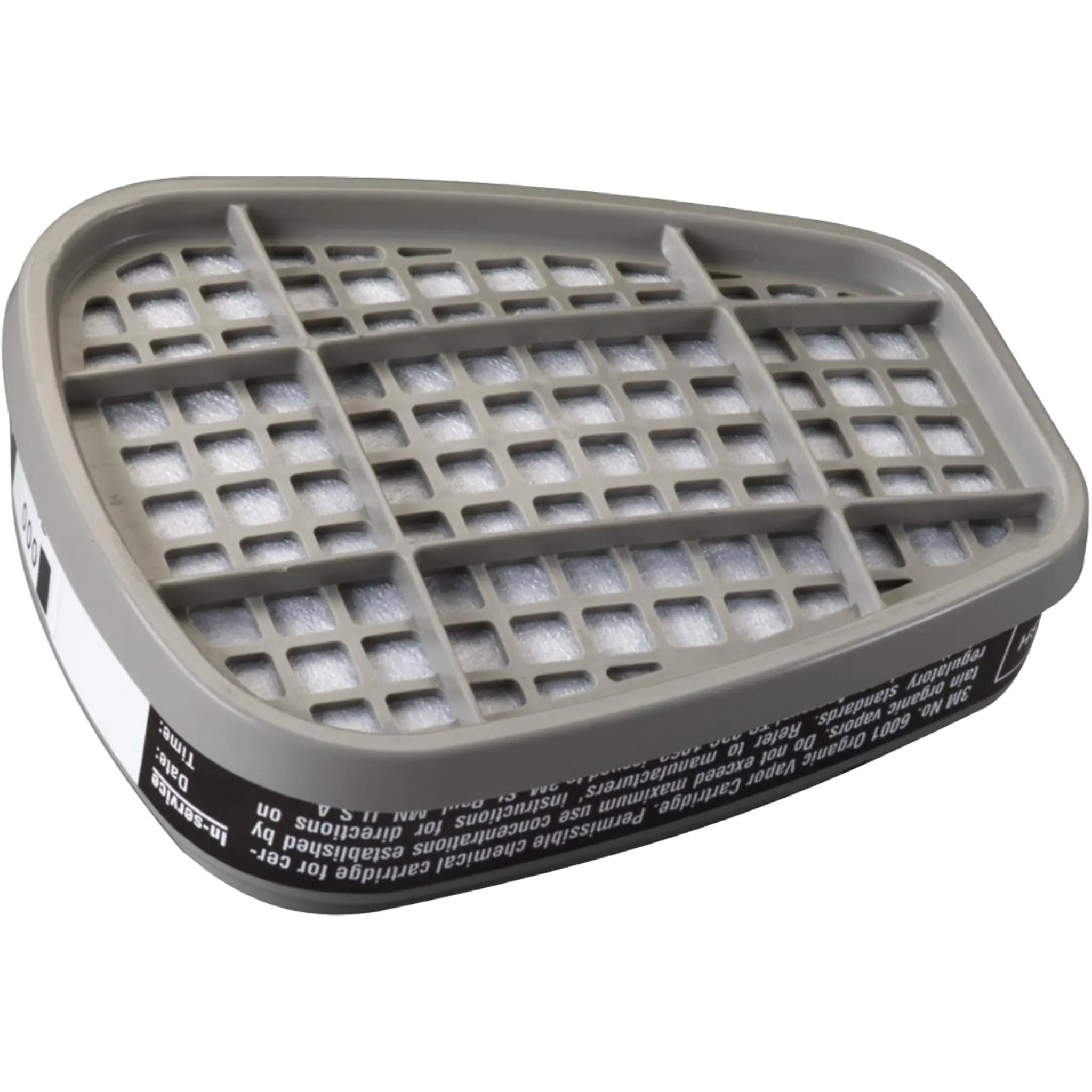 3M 6001 Organic Vapor Cartridge, Back image