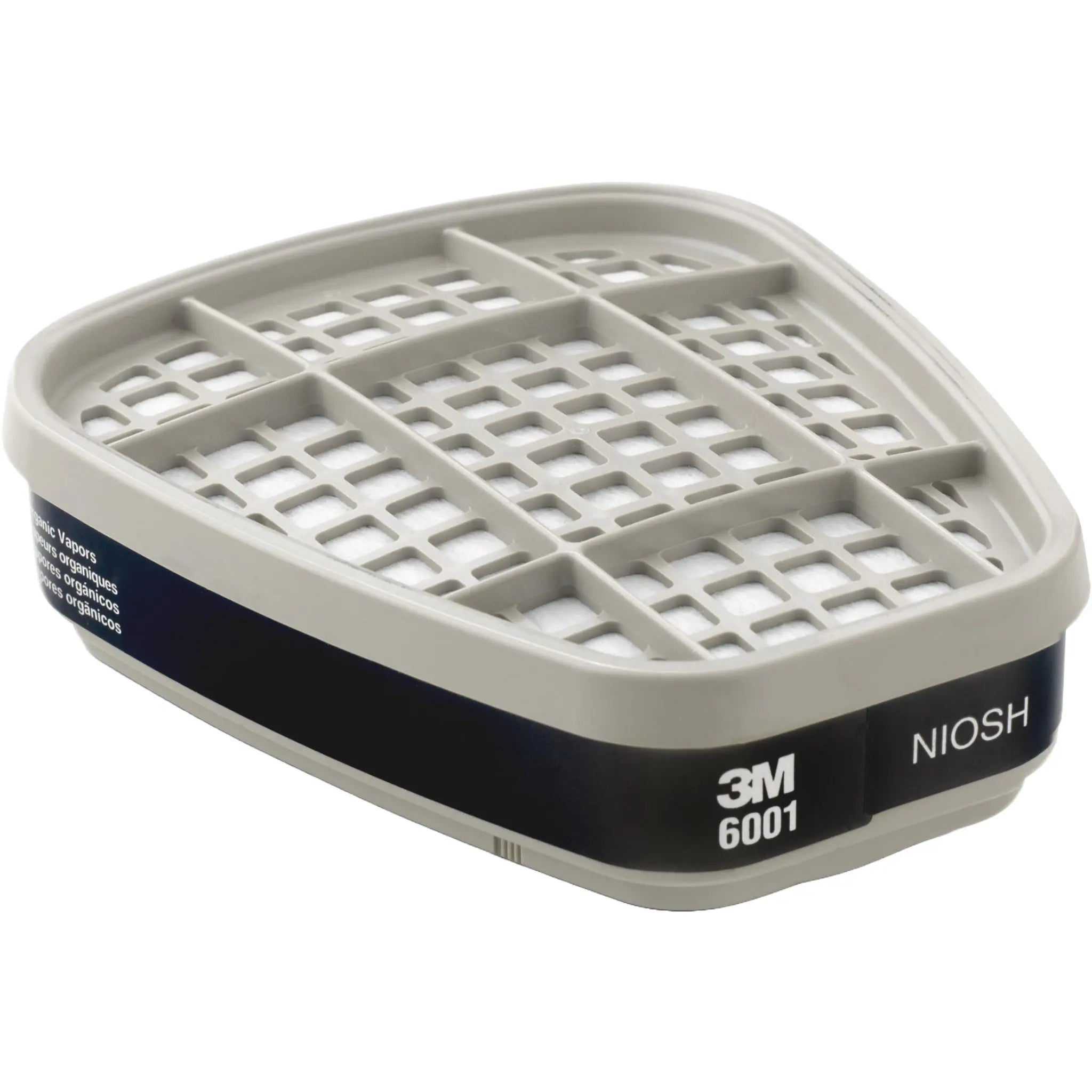 3M 6001 Organic Vapor Cartridge, front view
