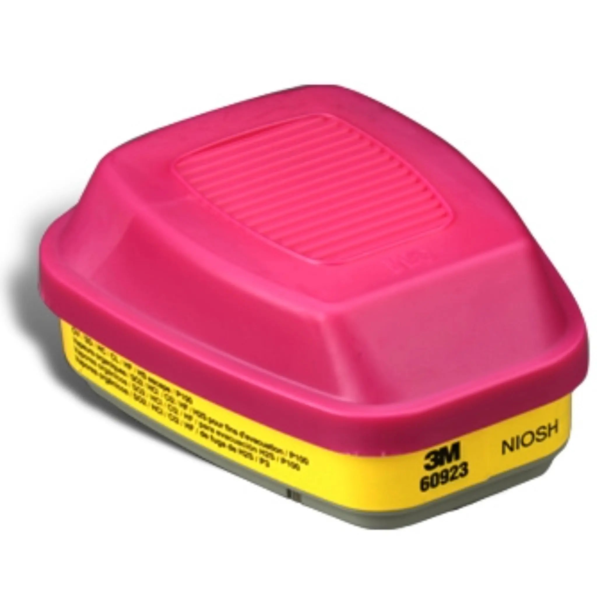 3M 60923 P100 Organic Vapor/Acid Gas Cartridge/Filter, Top View