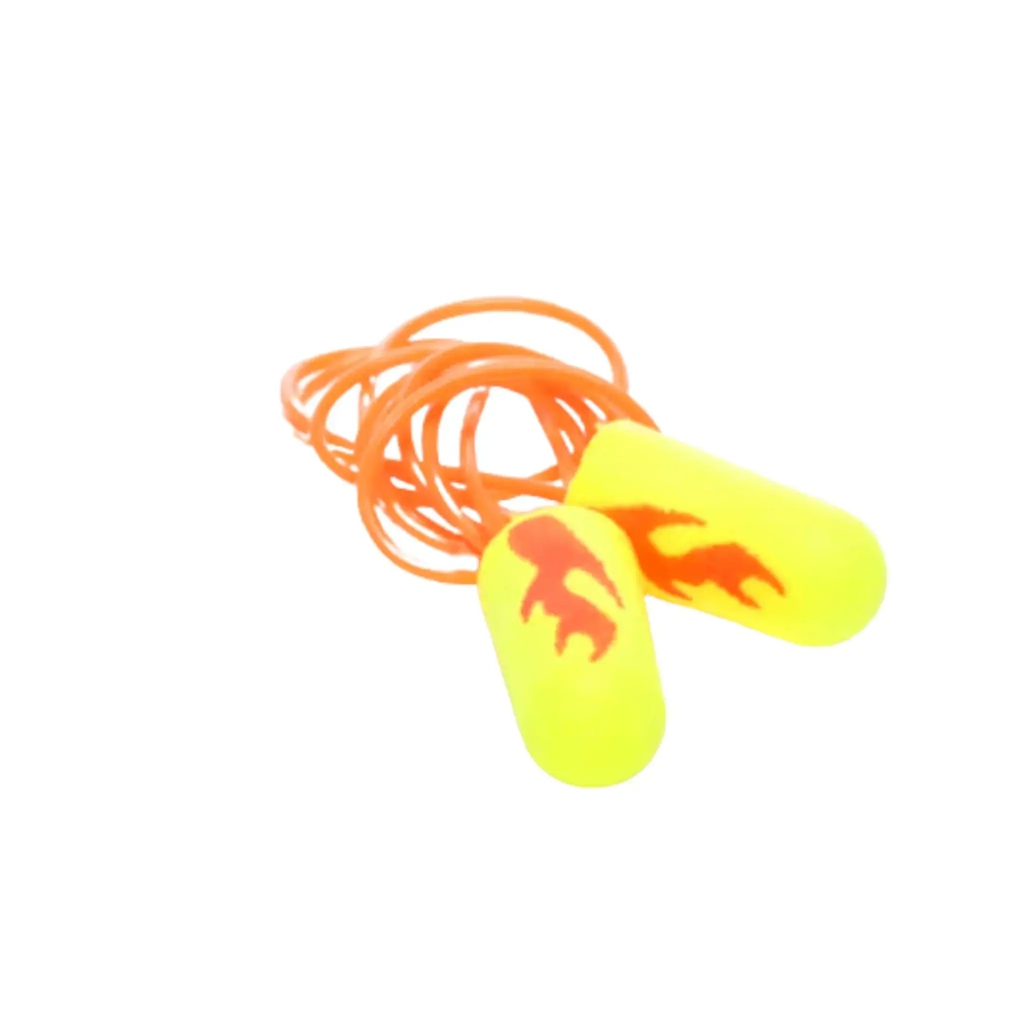 3M E-A-Rsoft Yellow Neons Blasts 311-1252 Corded Earplugs (2000 Pair), Side View_02