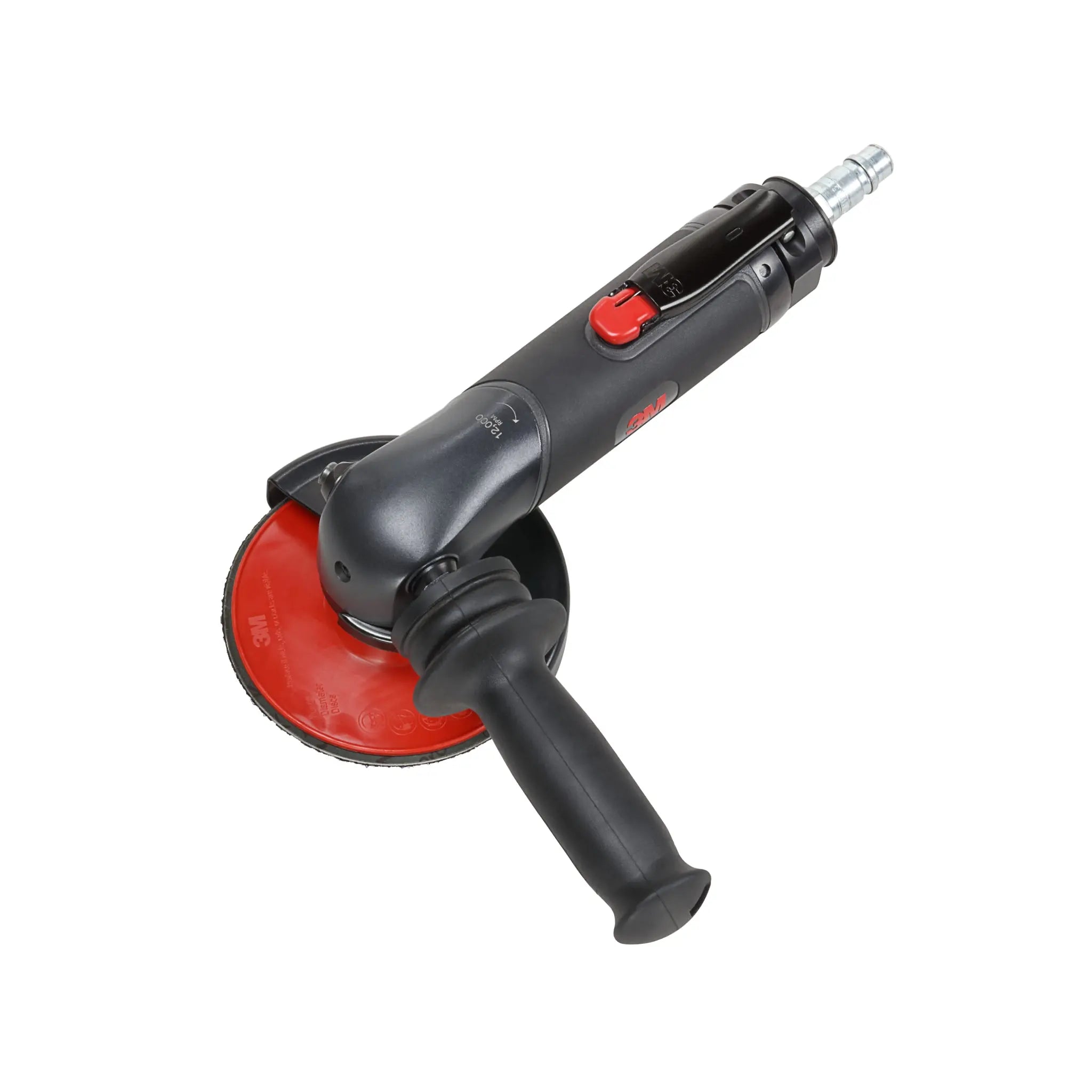 3M Pneumatic Angle Grinder, 88566, Used for 4-1/2 in - 5 in discs, 1.5 HP, 12K RPM, 1 per case