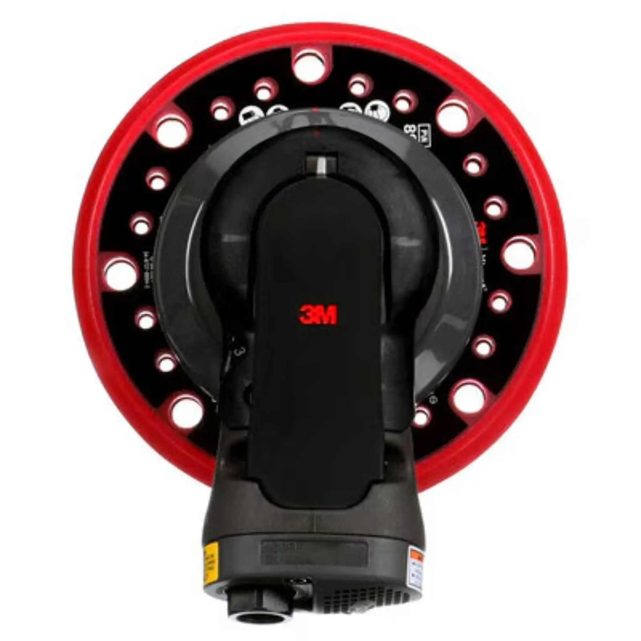 3M Pneumatic Random Orbital Sander, 88937, 5 in, Non-Vacuum, 3/16 in Orbit, Top View