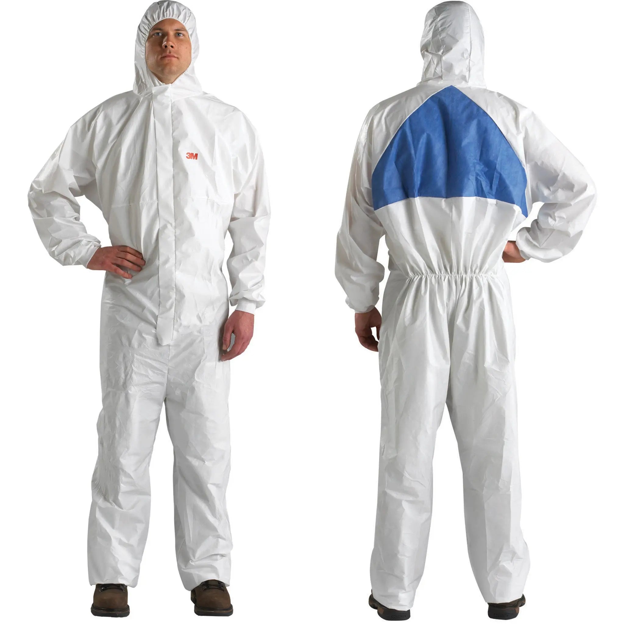 3M Protective Coverall 4540+ White & Blue Type 5/6 Size 3XL, 25 EA/Case