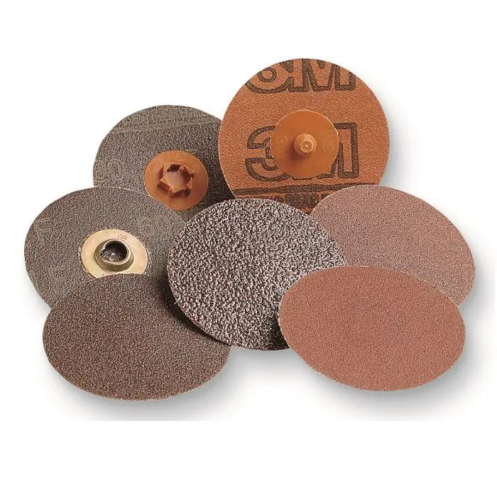 3M Roloc 7000000381 Disc 361F, 80 YF-weight, TR, Die R200P, Yellow, 2 Inches, Case of 200