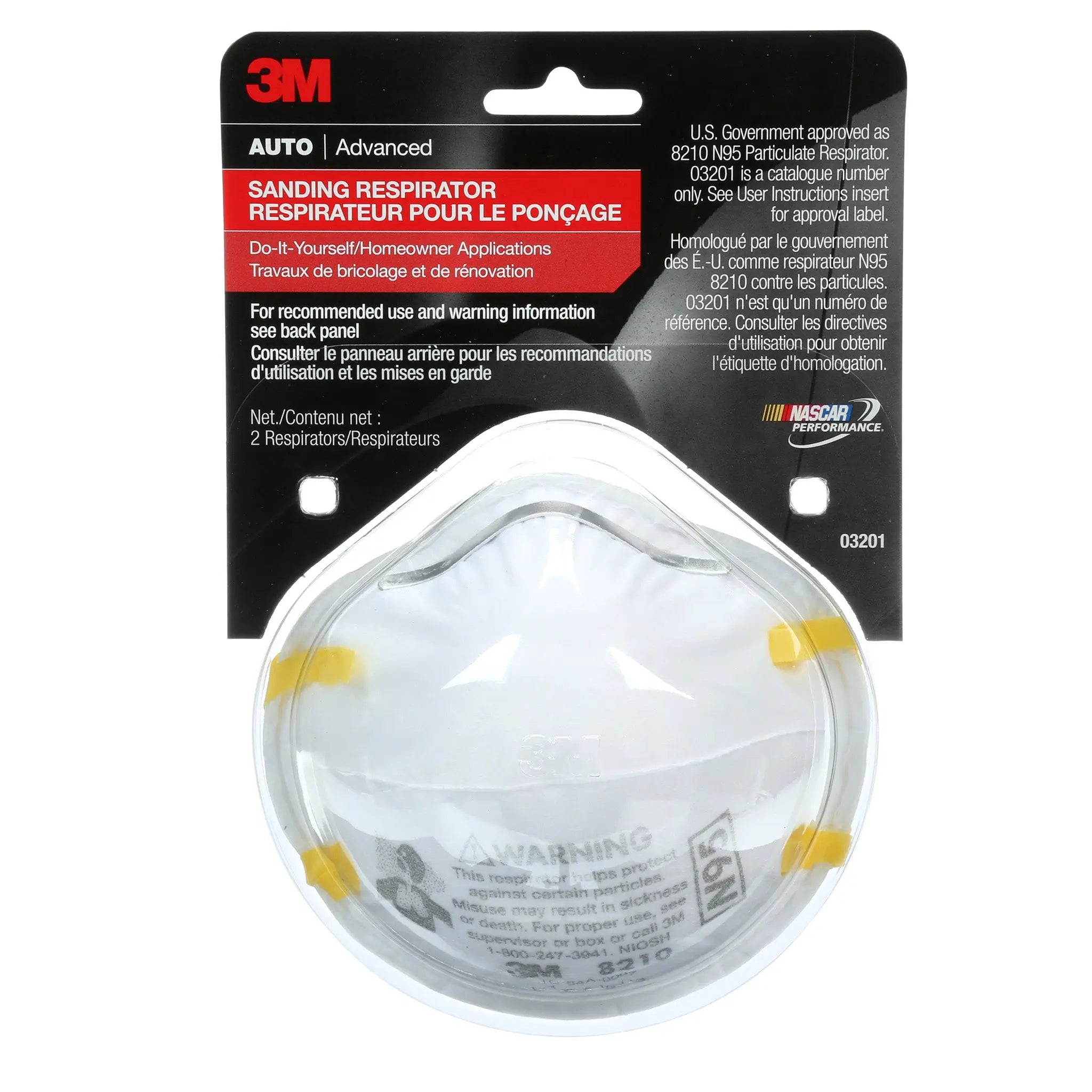 3M Sanding Respirator 03201, 1 Each
