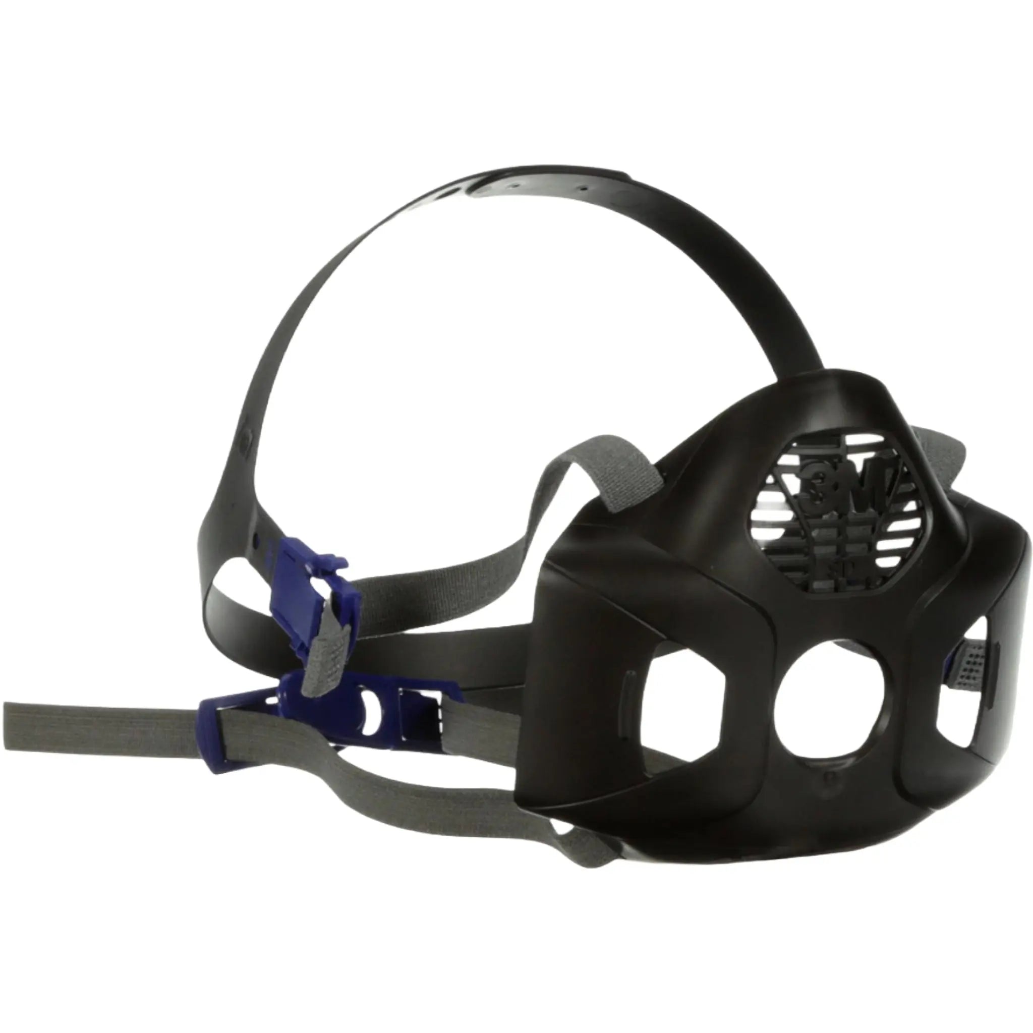 3M Secure Click Head Harness Assembly for HF-800 Series Respirators with Speaking Diaphragm right side view