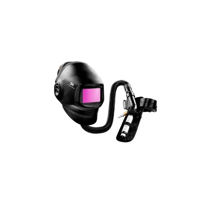 3M Speedglas 46-5702-30iVC Heavy-Duty Welding Helmet G5-01 w/3M V-100 Vortex Cooling Valve Assembly, ADF G5-01VC, Black, 1 Each