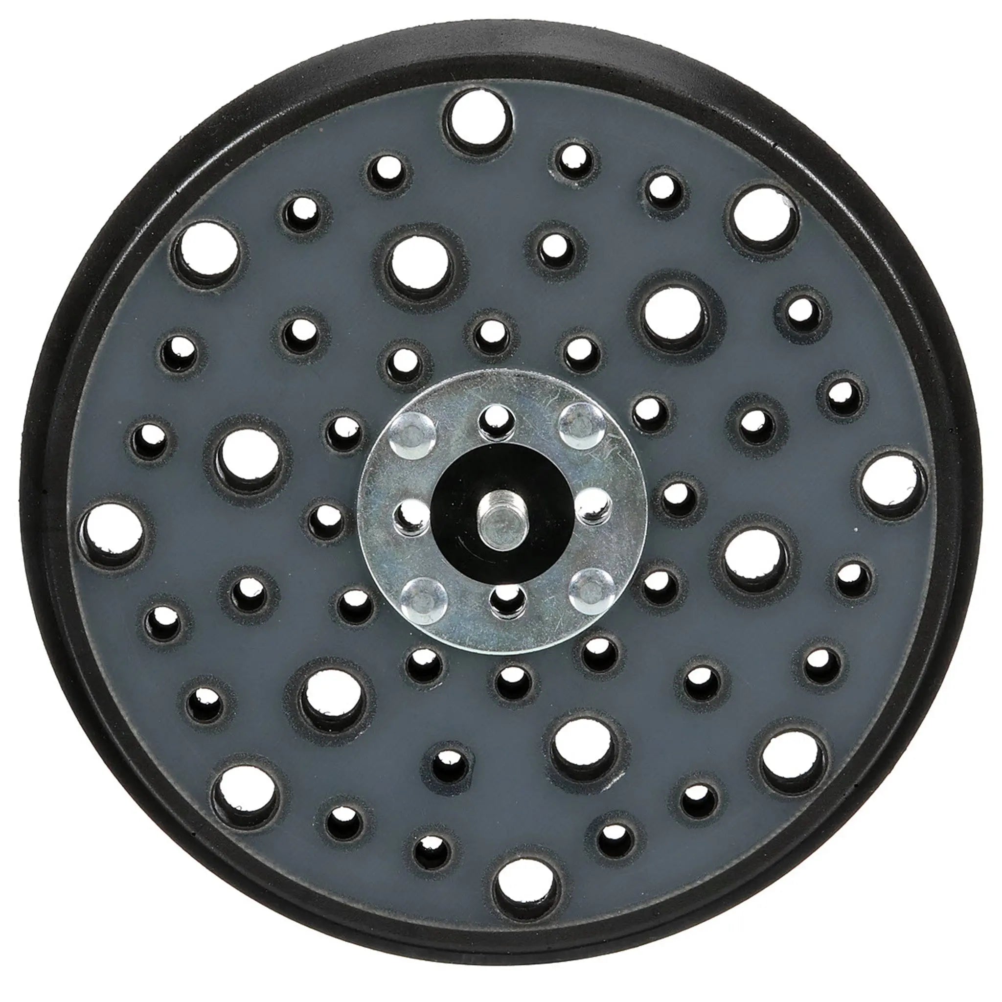 3M Xtract Back-up Pad 89053 6 in Extra Hard Black, 1 Each