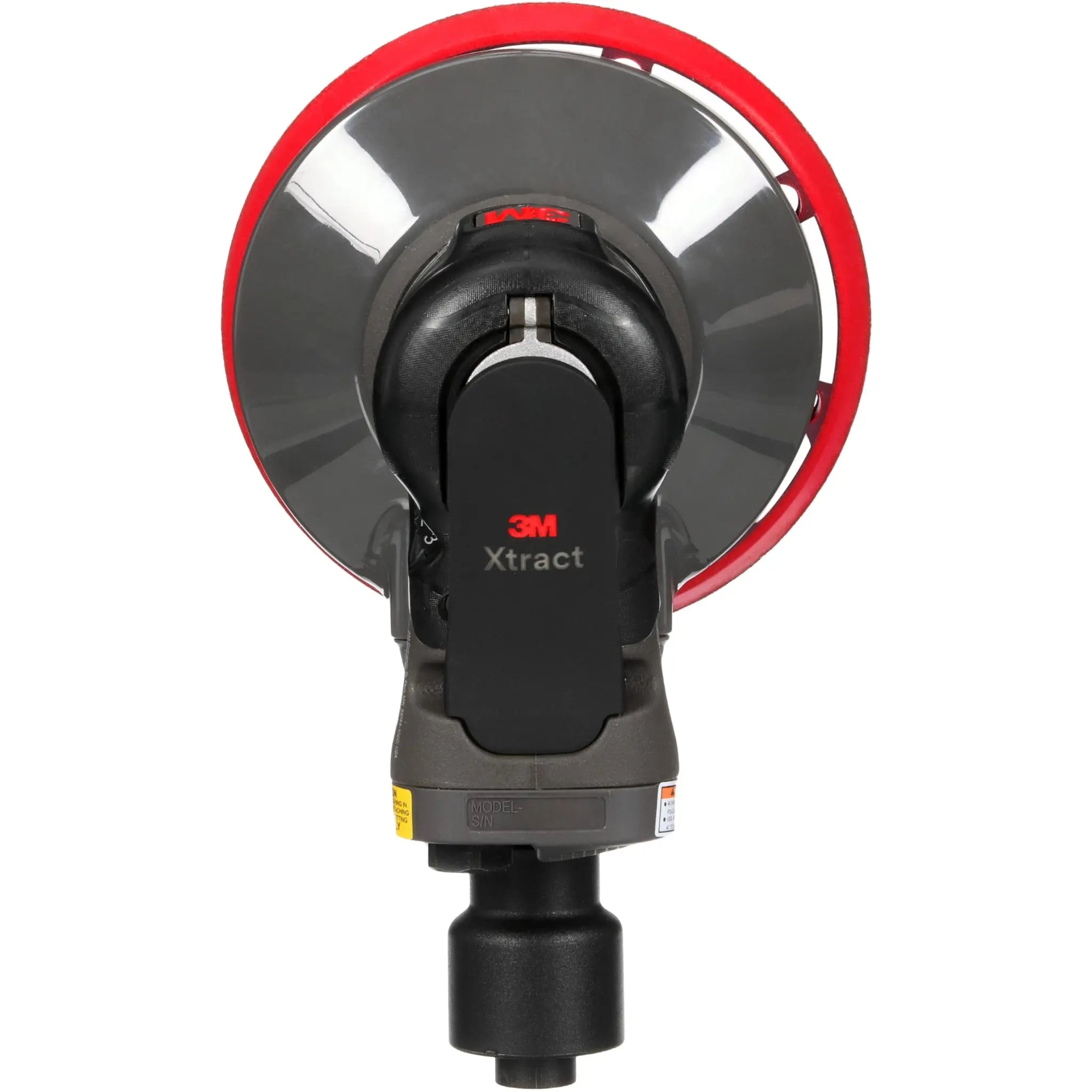 3M Xtract Pneumatic Random Orbital Sander, 88956, 6 in, Central Vacuum, 3/8 in Orbit top view