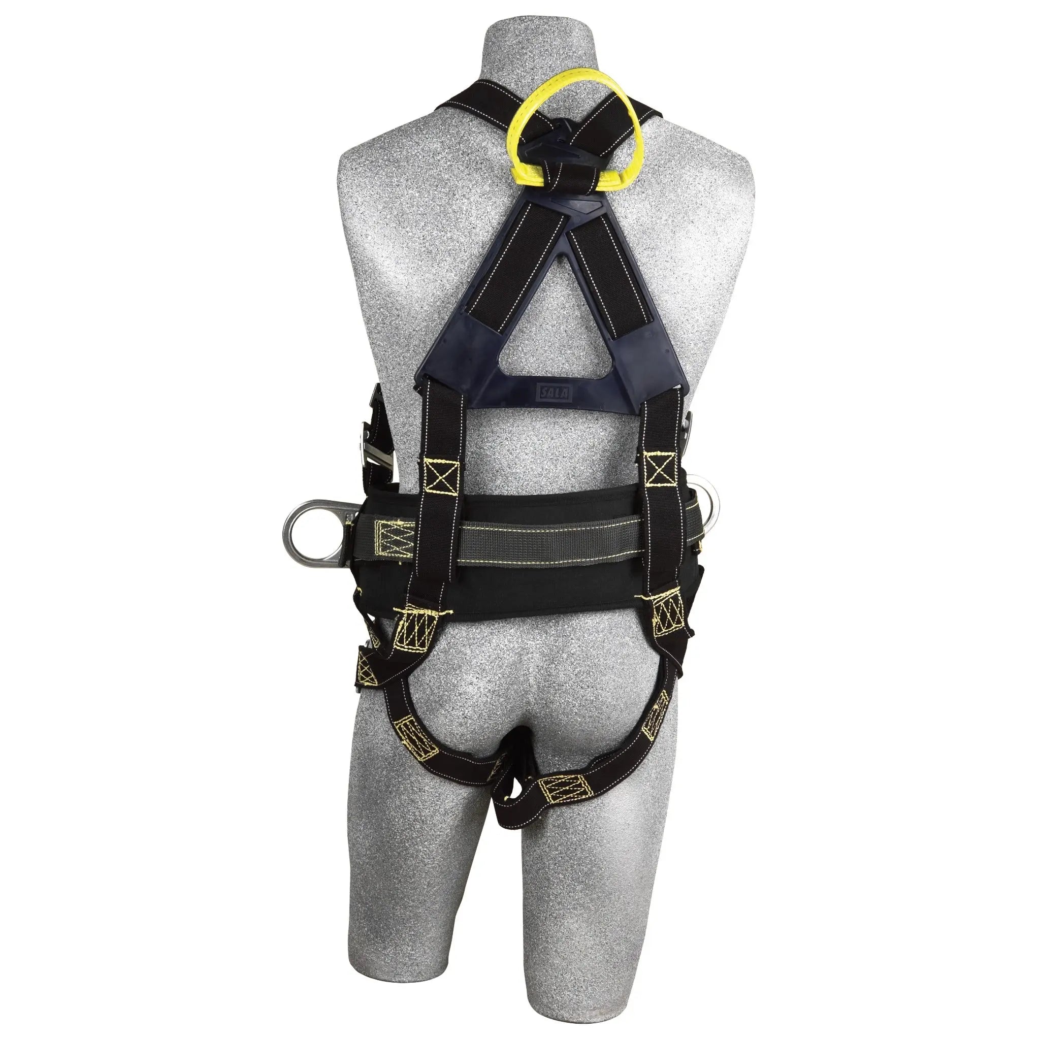 3M DBI-SALA Delta Arc Flash Construction Style Positioning Harness 1110802, X-Large, Back View