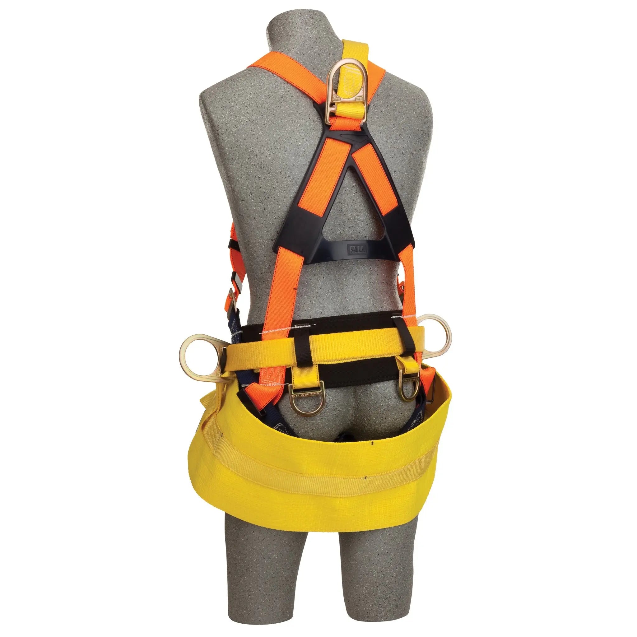3M DBI-SALA Delta Bosun Chair Harness 1108103, Back View