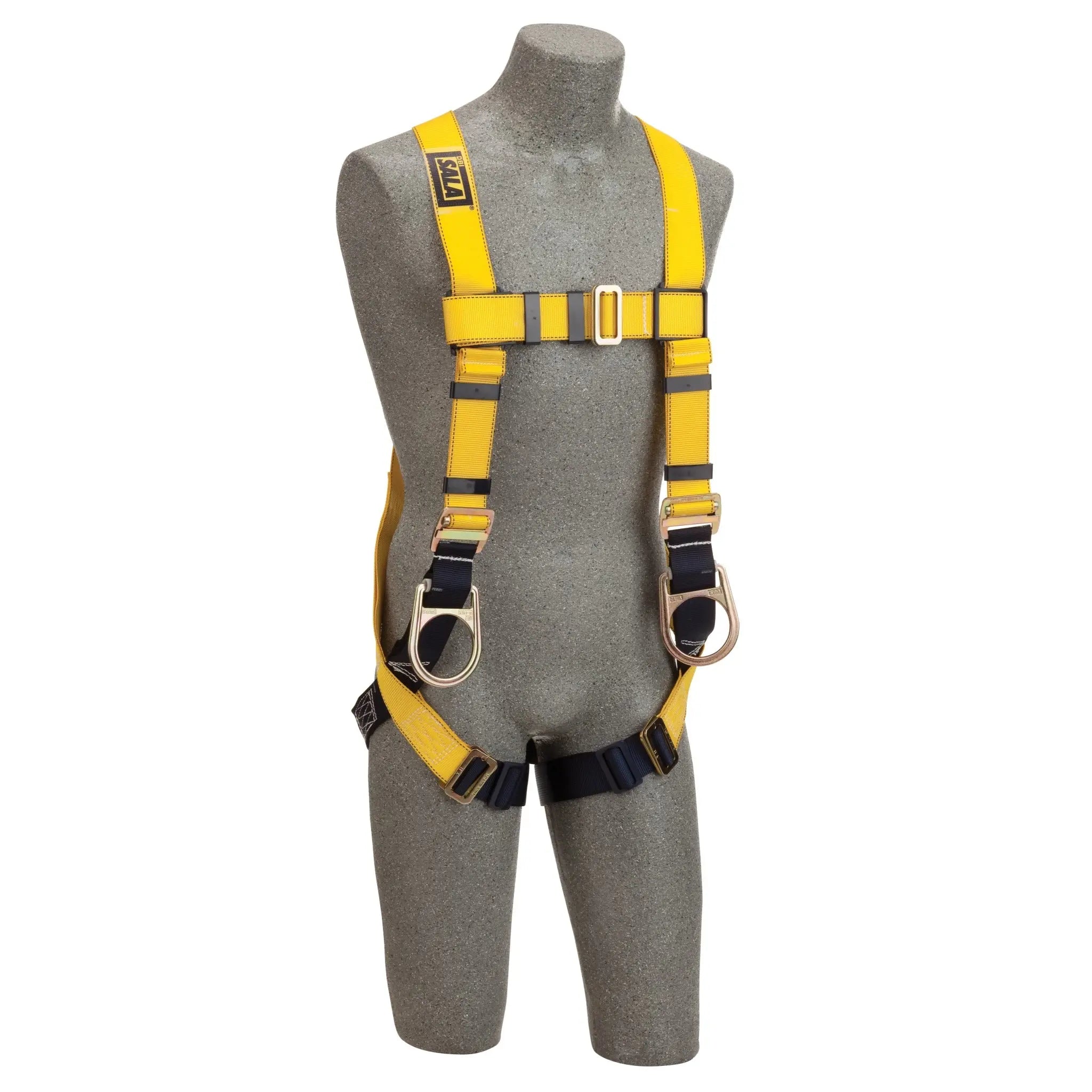 3M DBI-SALA Delta Construction Positioning Safety Harness with Belt Loops 1101461, Front View, Main Image
