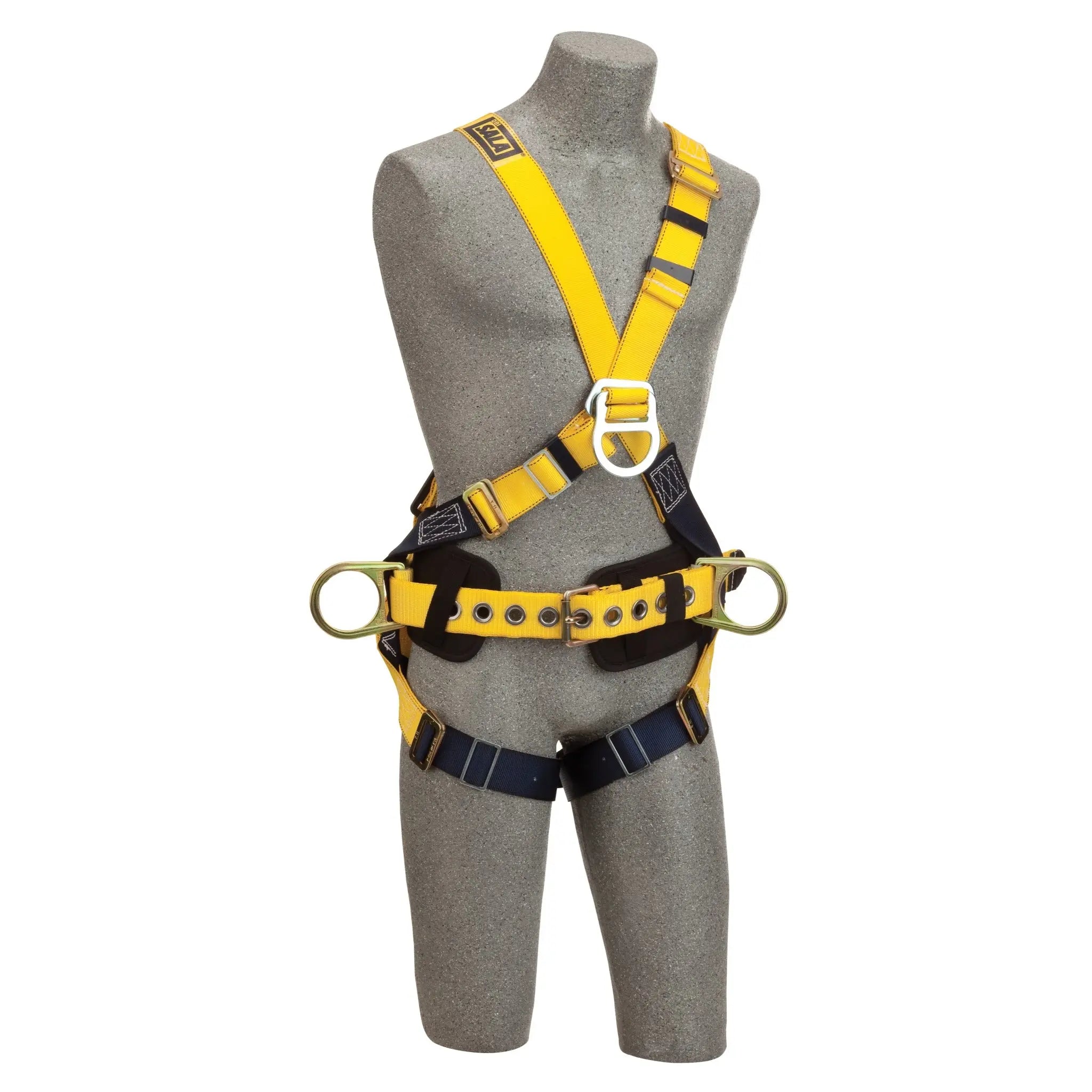 3M DBI-SALA Delta Cross-Over Construction Style Climbing Harness 1101812, X-Large, Front View, Main Image