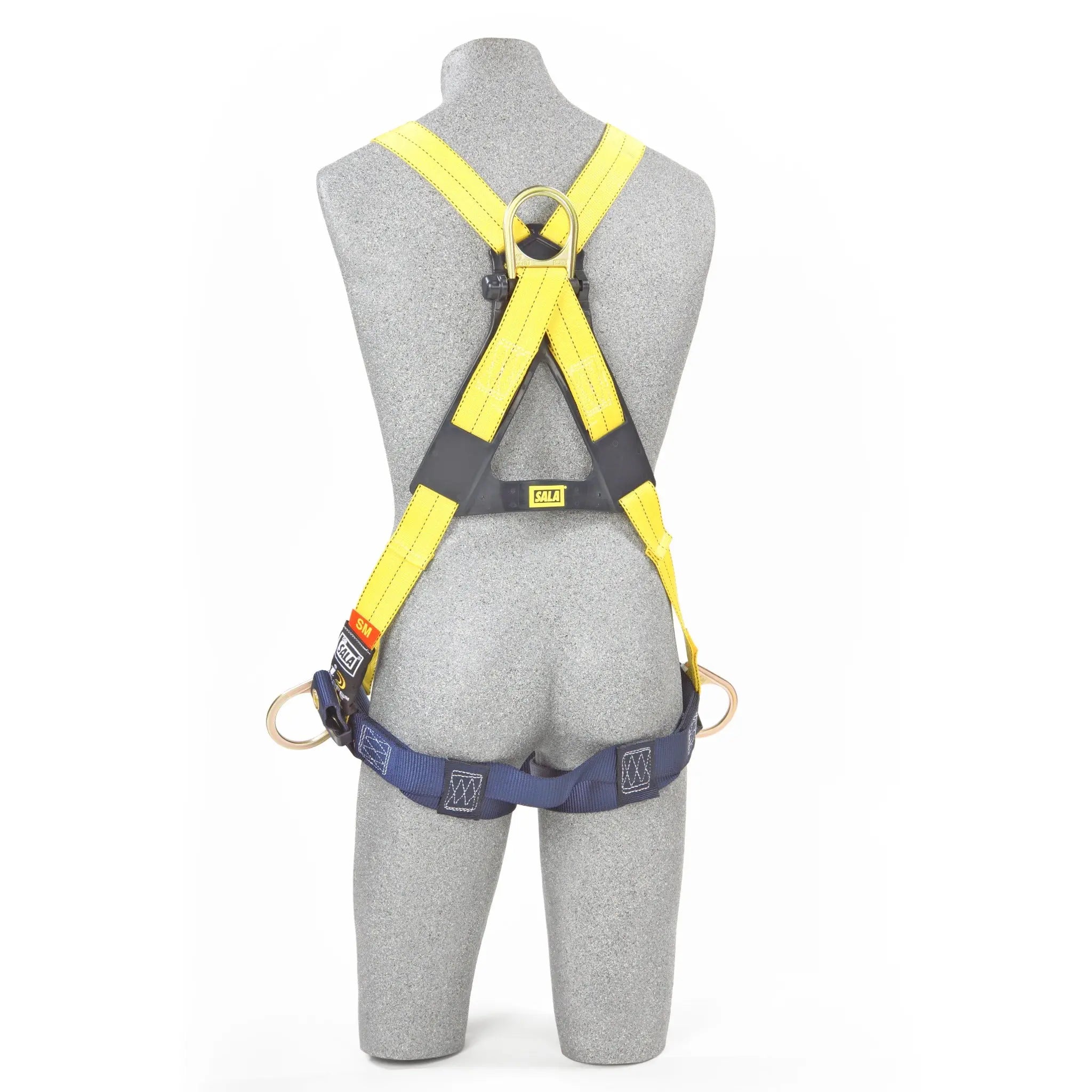3M DBI-SALA Delta Cross-Over Style Positioning/Climbing Harness 1103376, X-Large, 1 EA Back View 2