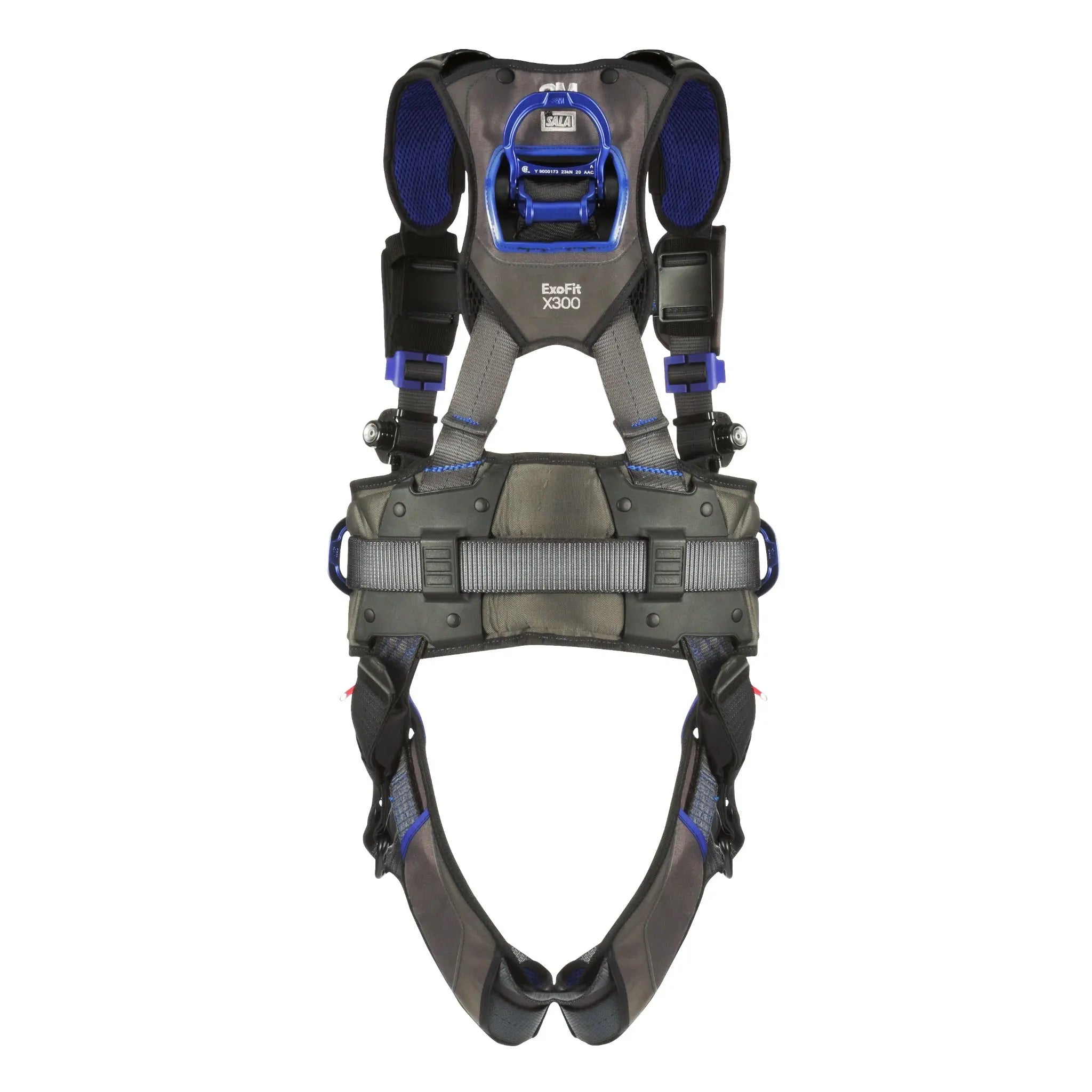 3M DBI-SALA ExoFit NEX Plus Comfort Construction Style Positioning Harness, Back View