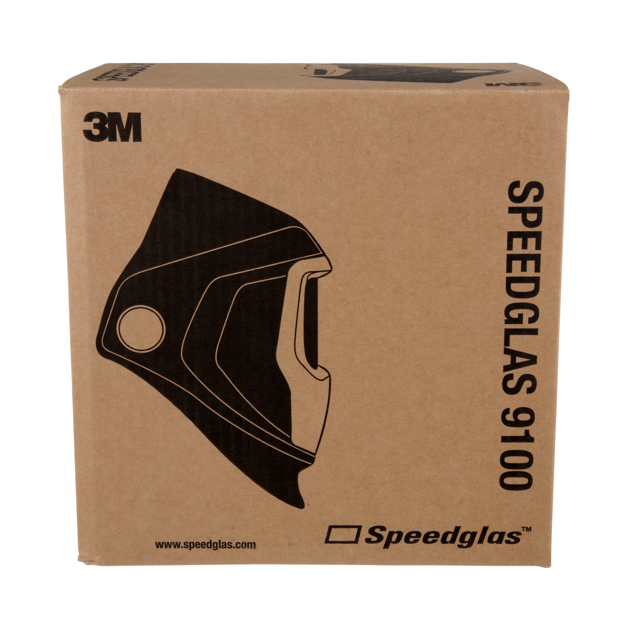 3M Speedglas 06-0300-51SW 9100 Welding Helmet with SideWindows, Black, 1 Each