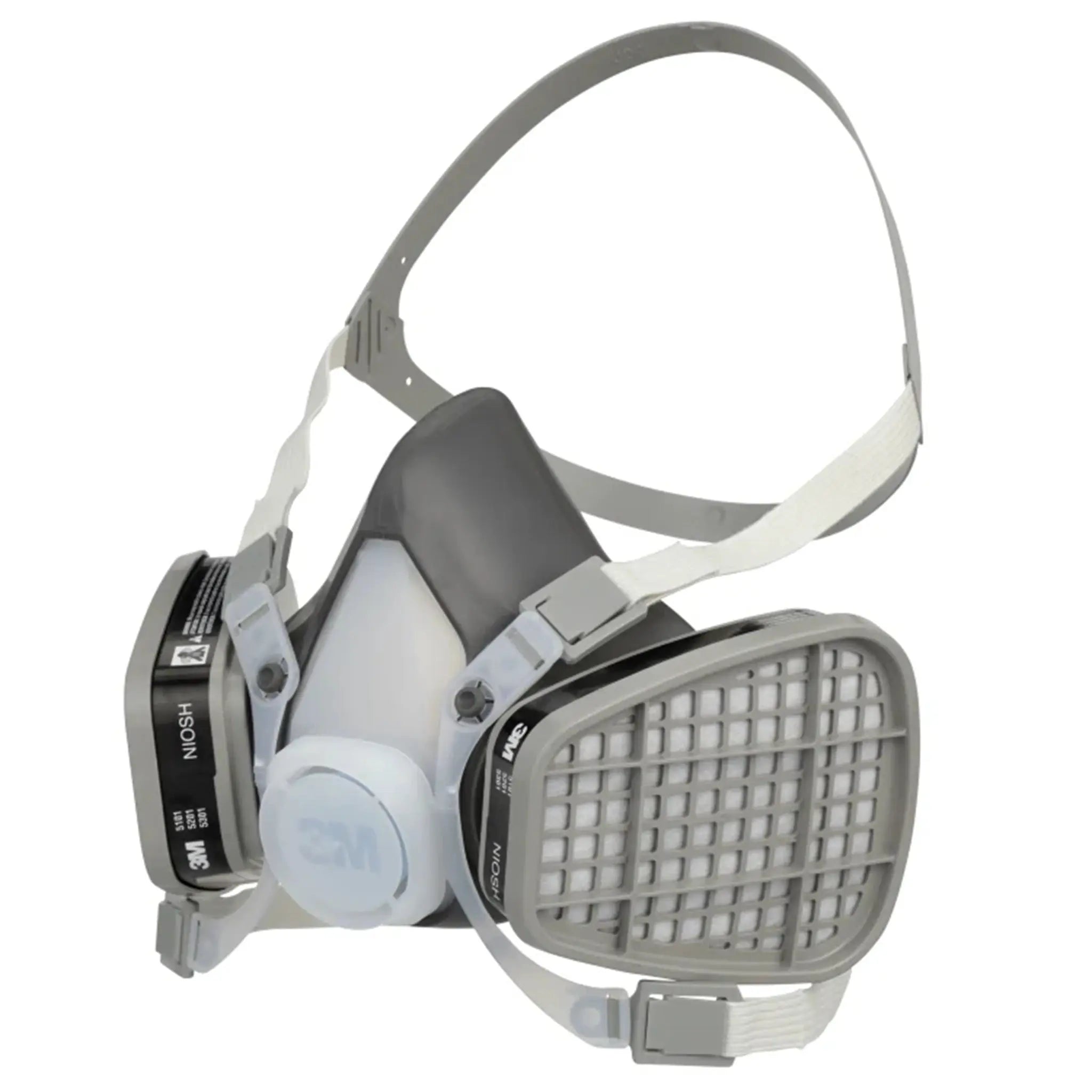 3M 53P71 Half Facepiece Disposable Respirator Assembly, Organic Vapor/P95 Right