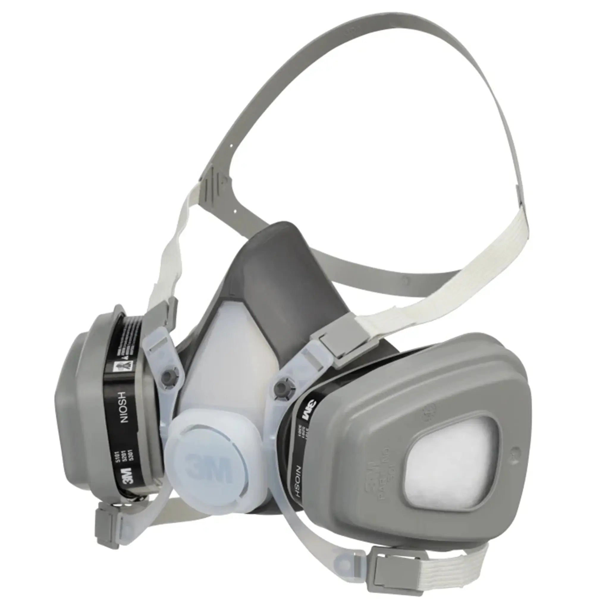 3M 53P71 Half Facepiece Disposable Respirator Assembly, Organic Vapor/P95, right