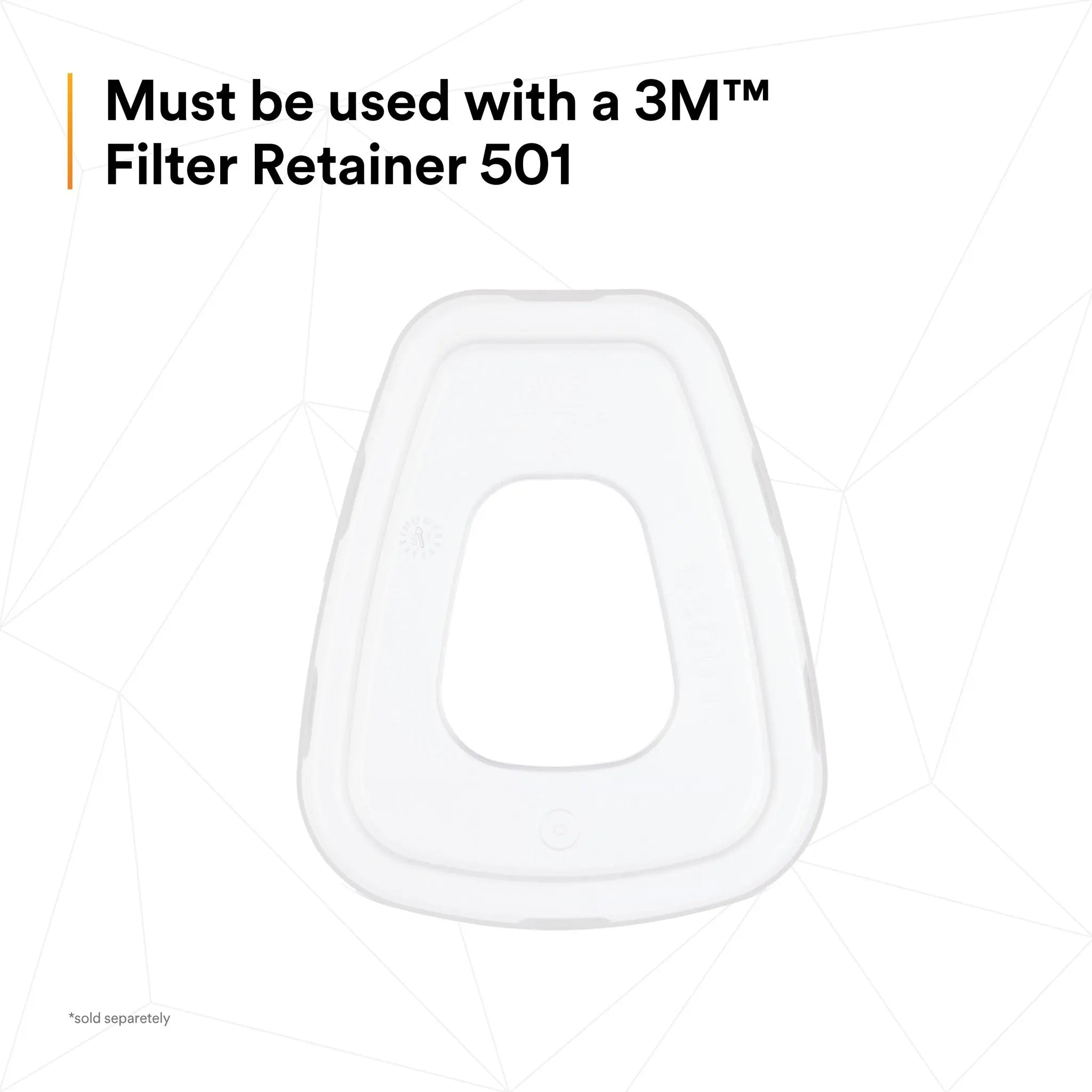 3M 5N11 Particulate Filter, N95, White