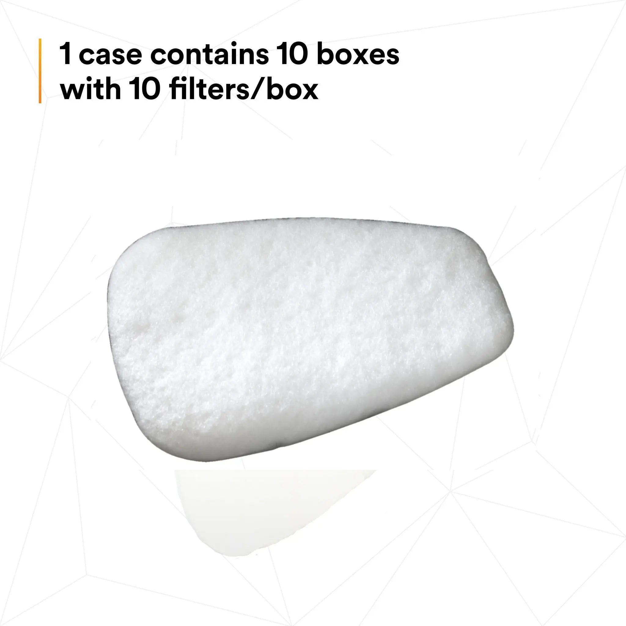 3M 5N11 Particulate Filter, N95, White