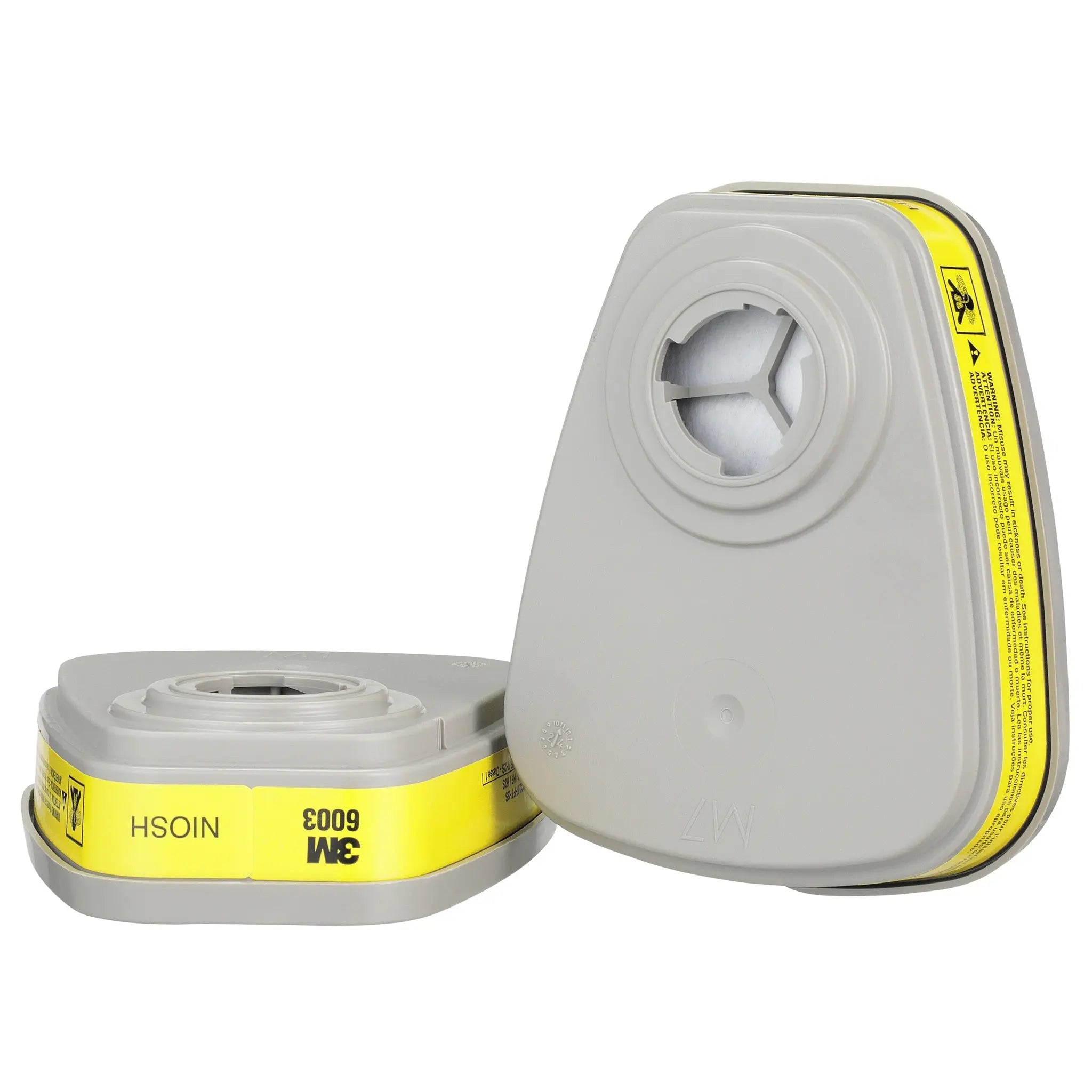 3M 6003 Organic Vapor/Acid Gas Cartridges, Side