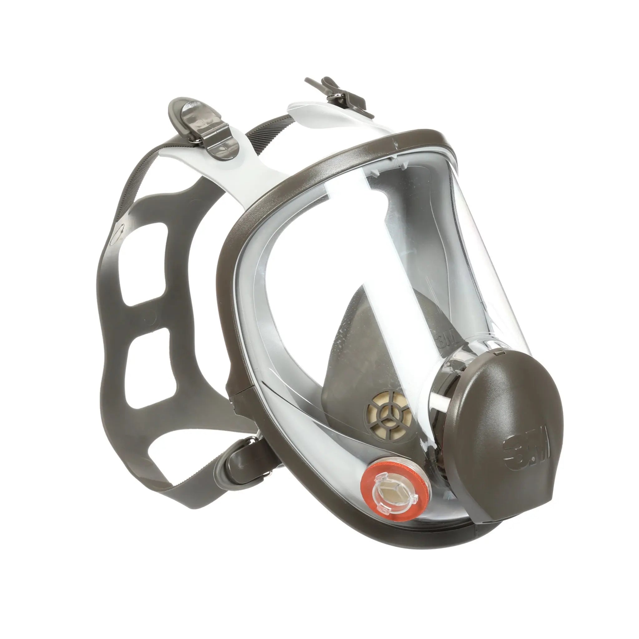 3M 6000 Series Full Face Respirator, Gray