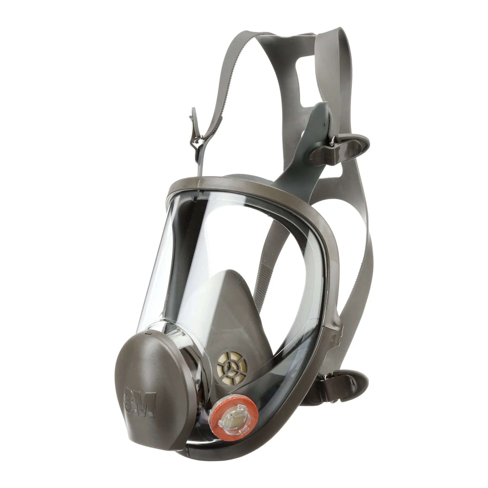 3M 6000 Series Full Face Respirator, Gray