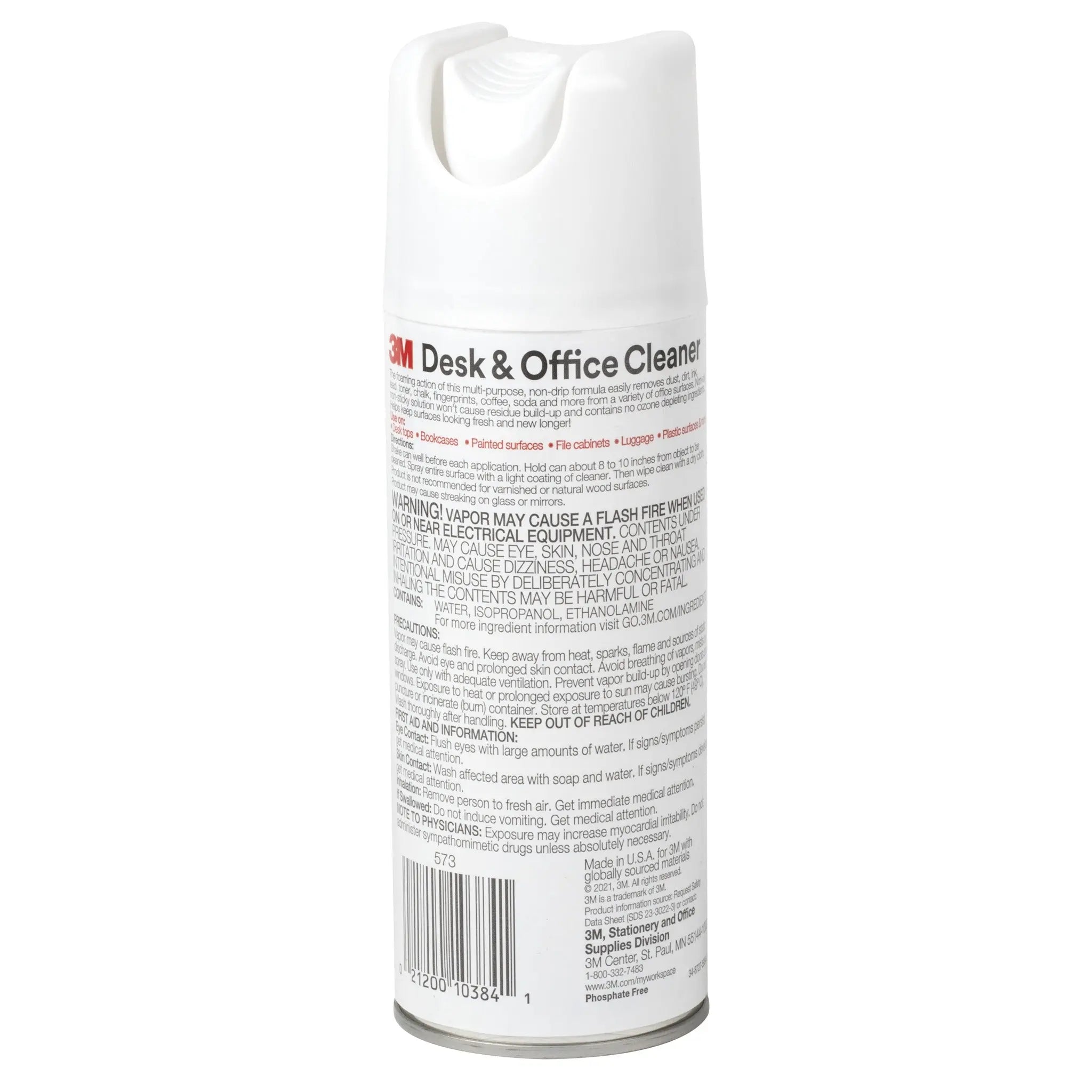 3M 7000048018 Cleaner 573, White, 1 Can